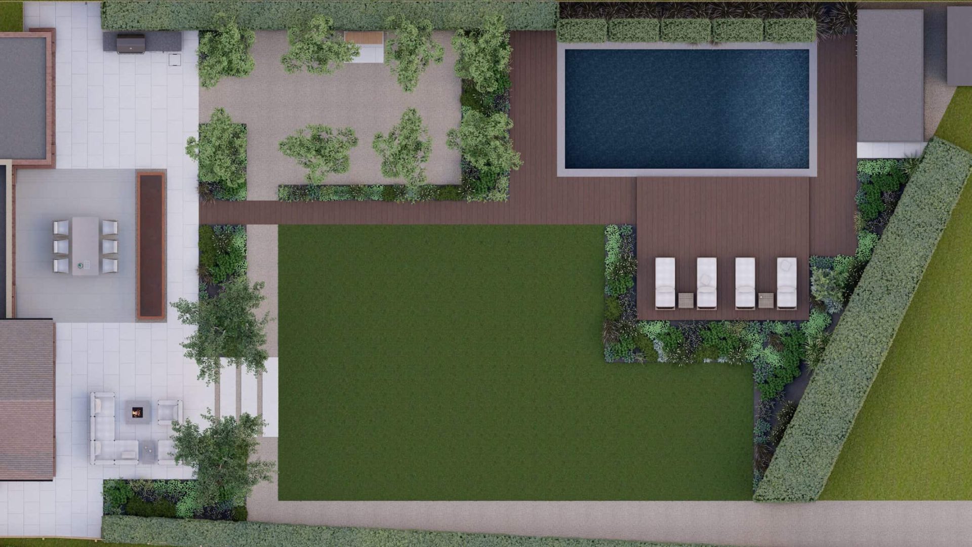 Lavish Luxury Garden garden design project