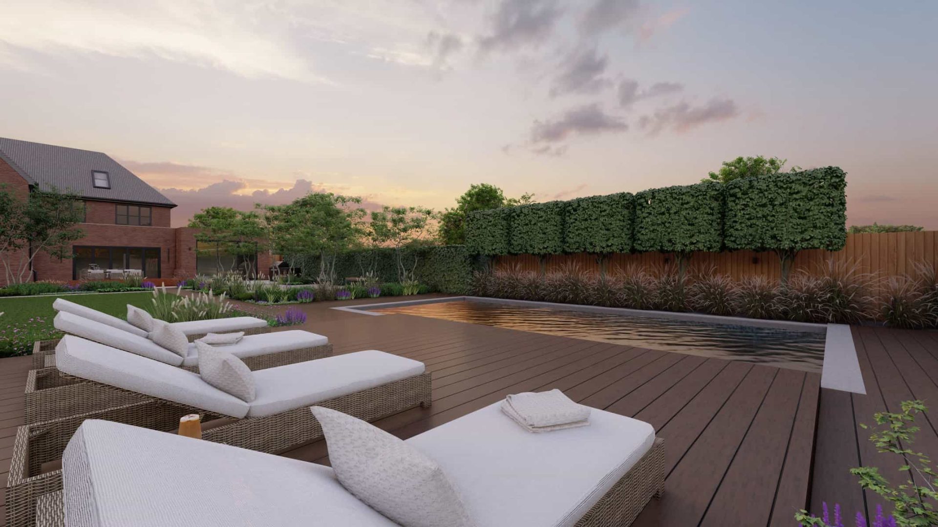 Lavish Luxury Garden garden design project