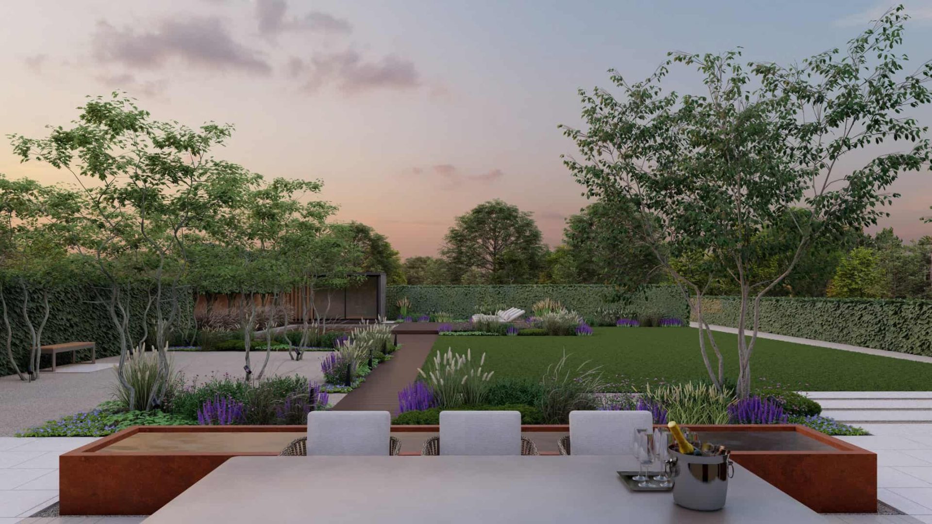 Lavish Luxury Garden garden design project