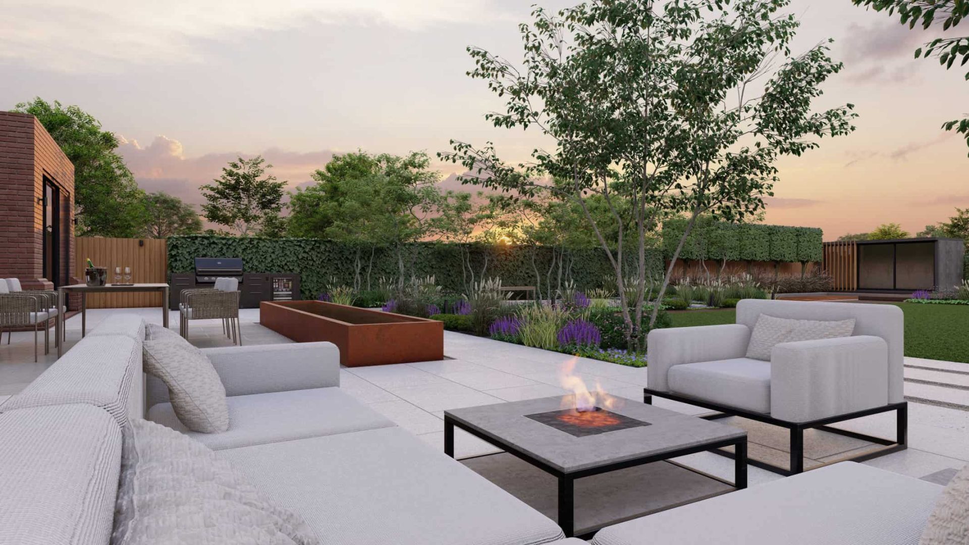Lavish Luxury Garden garden design project