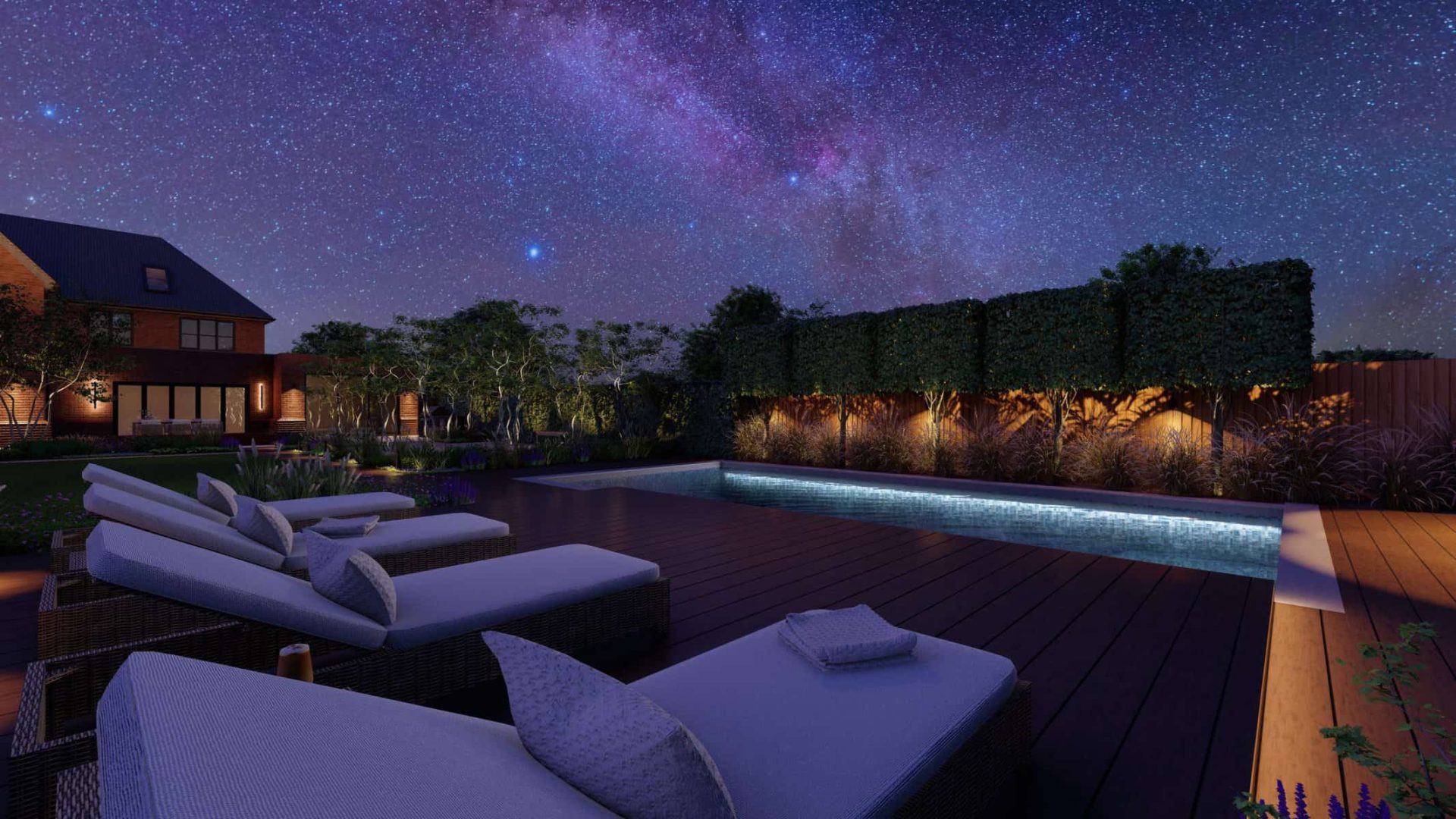 Lavish Luxury Garden garden design project