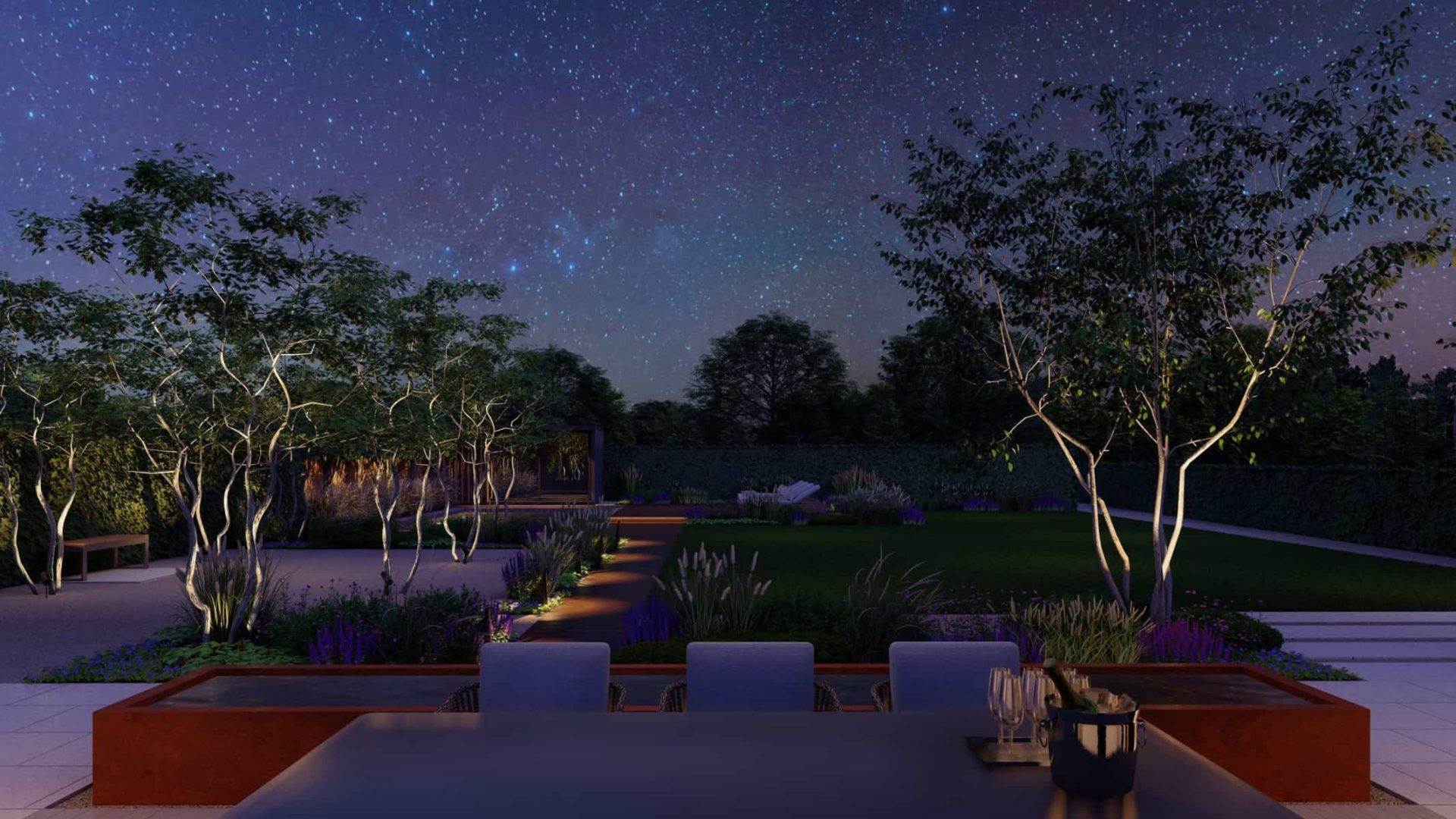 Lavish Luxury Garden garden design project