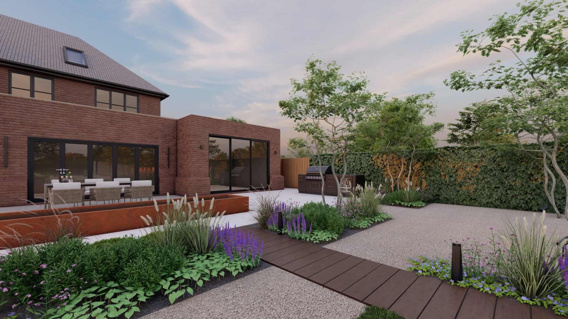Lavish Luxury Garden garden design project