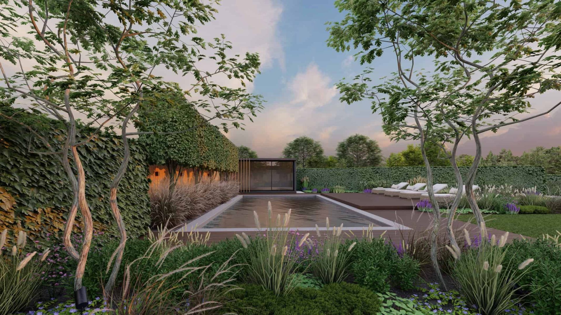 Lavish Luxury Garden garden design project