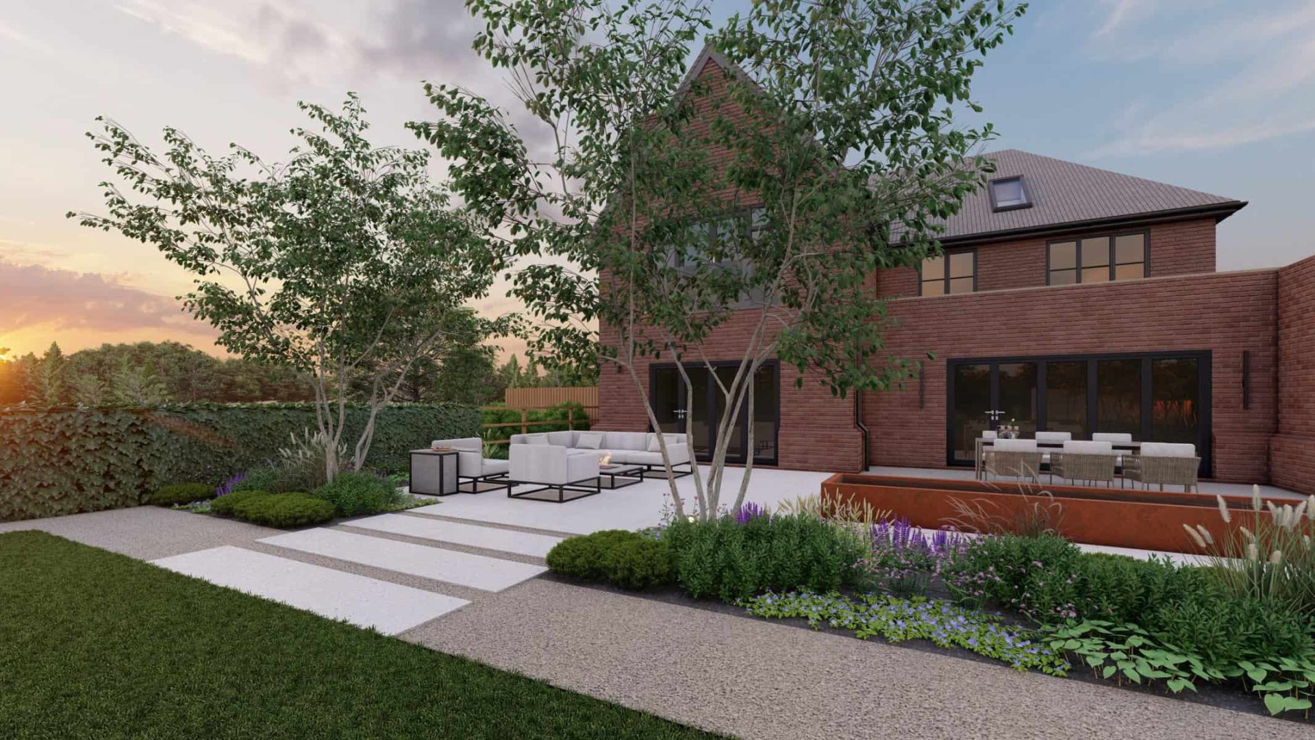 Lavish Luxury Garden garden design project