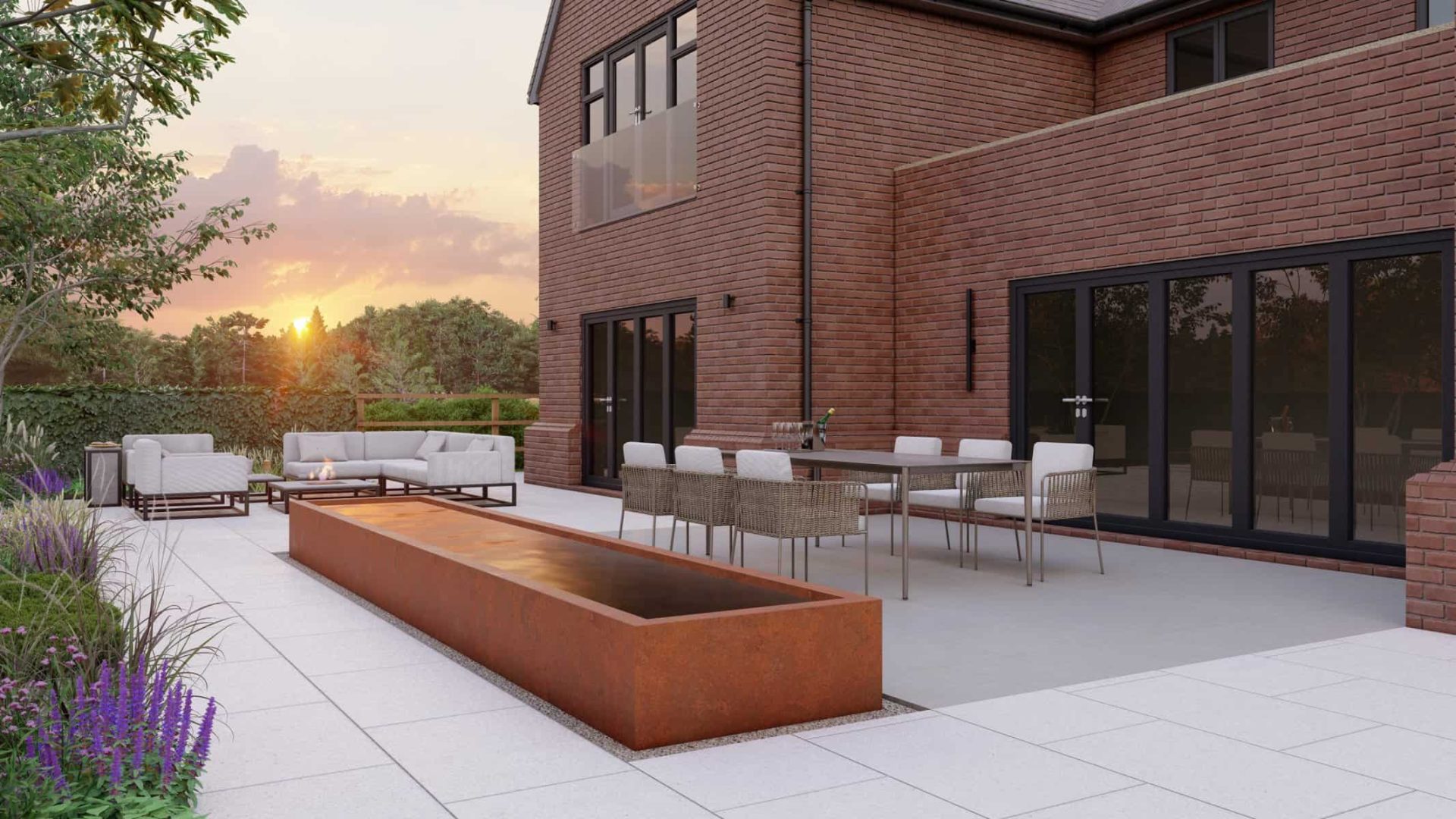 Lavish Luxury Garden landscaping project