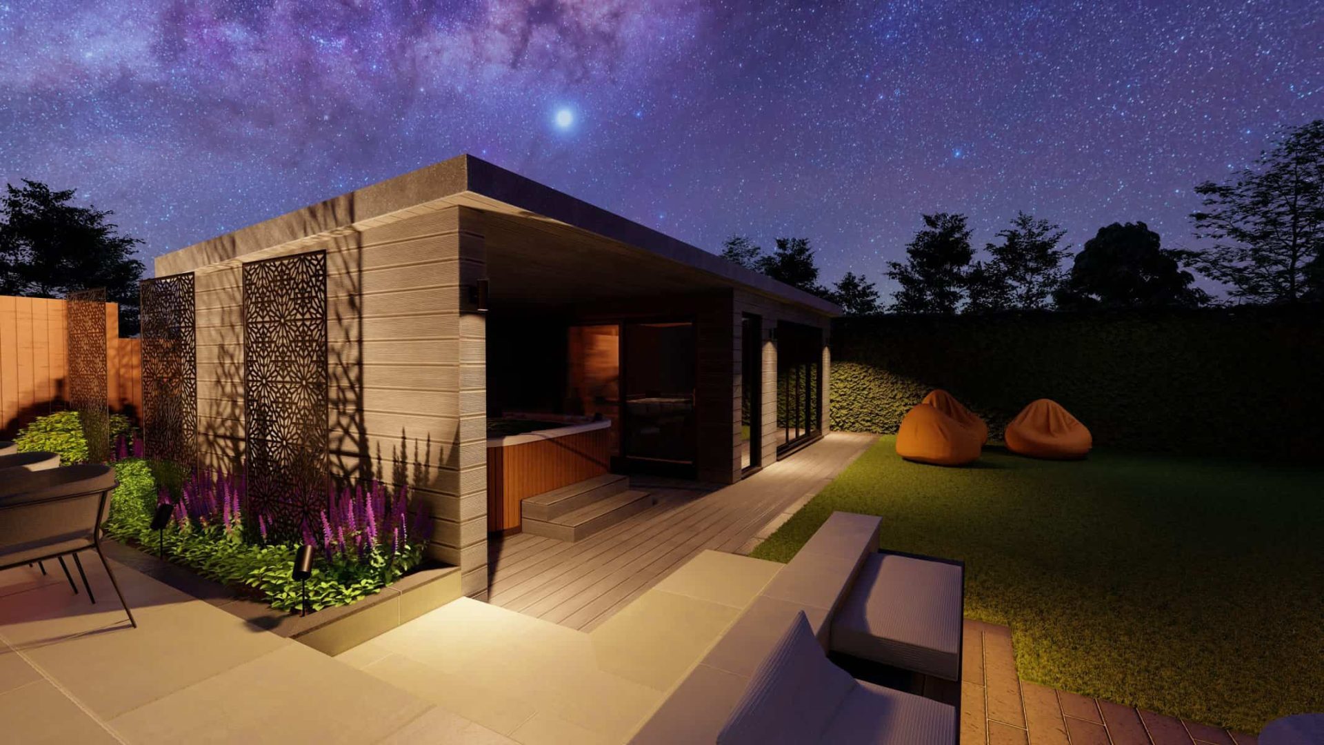 The Love Island Garden garden design project