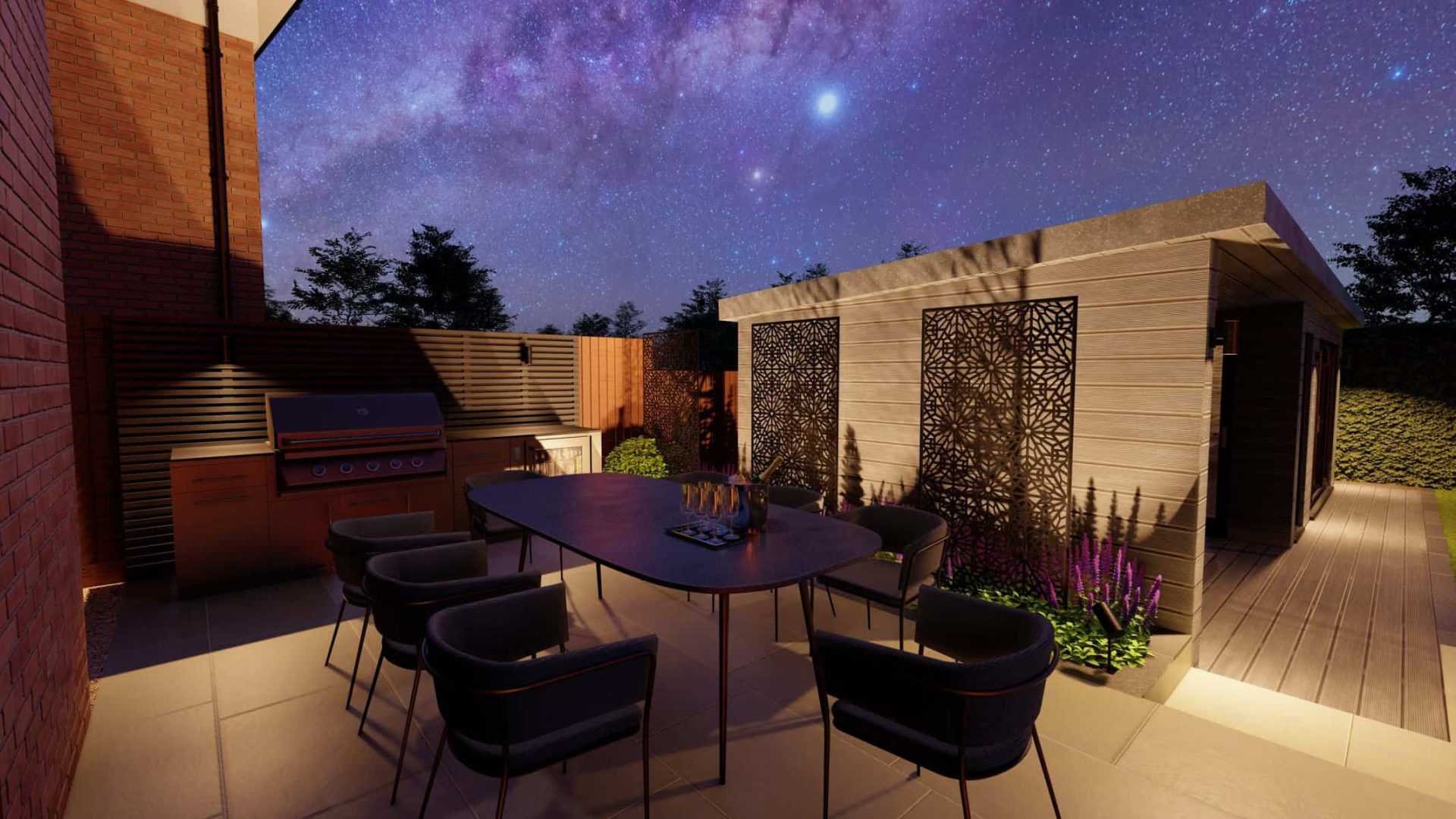 The Love Island Garden garden design project