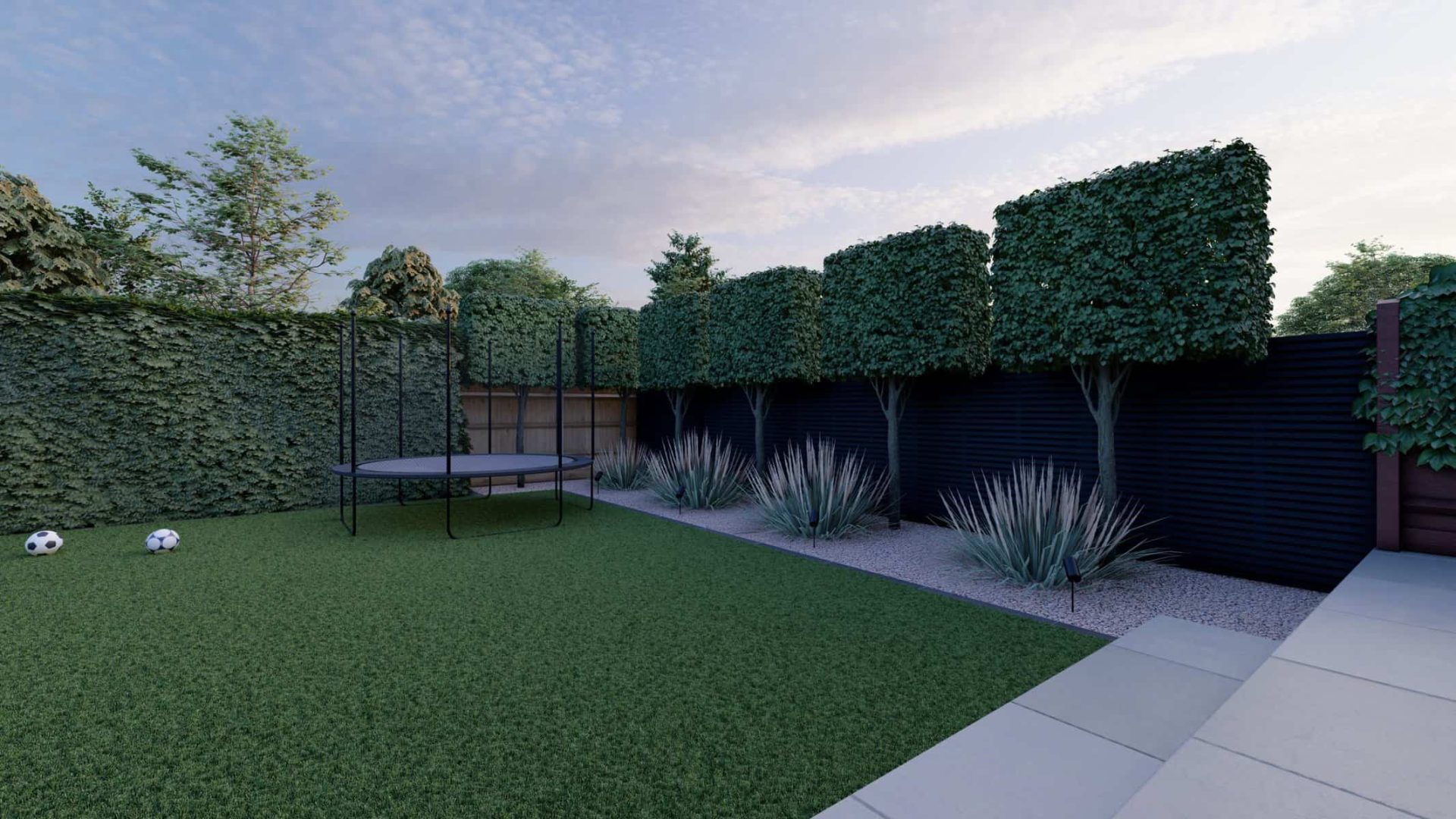 The Love Island Garden garden design project