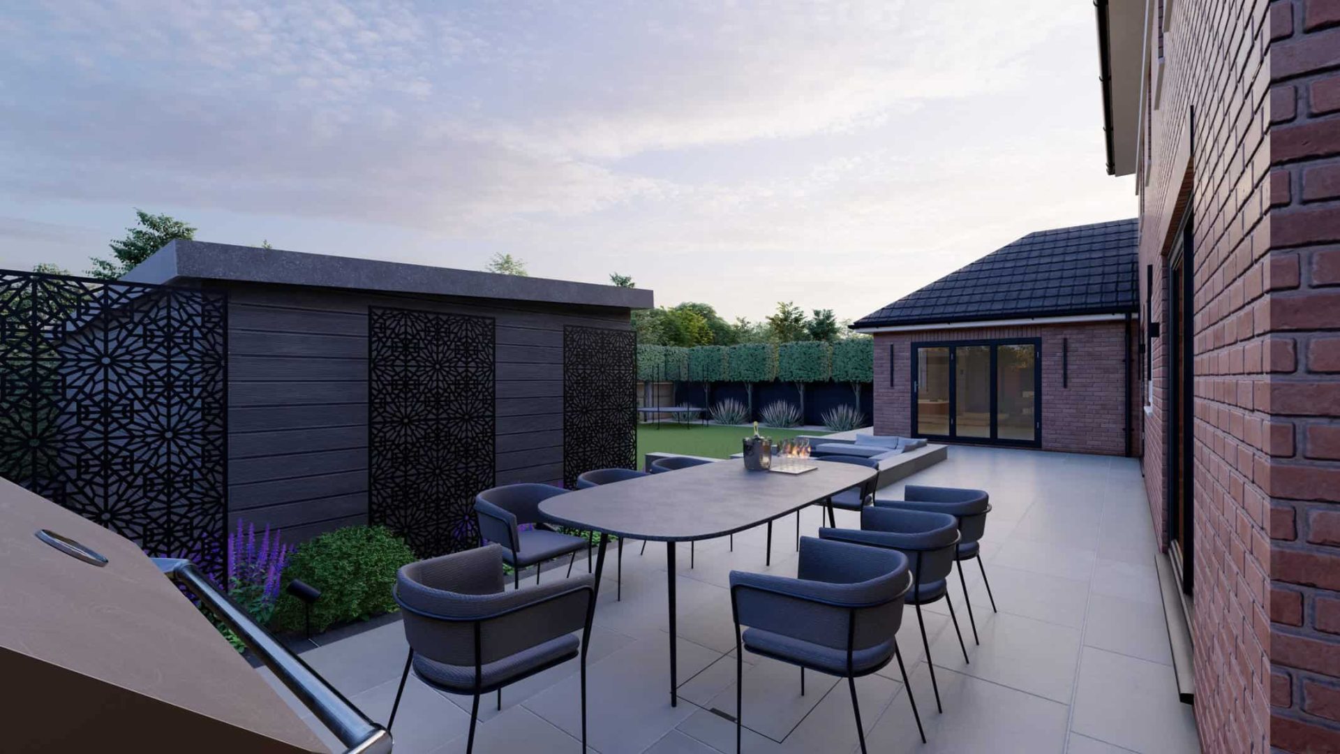 The Love Island Garden garden design project