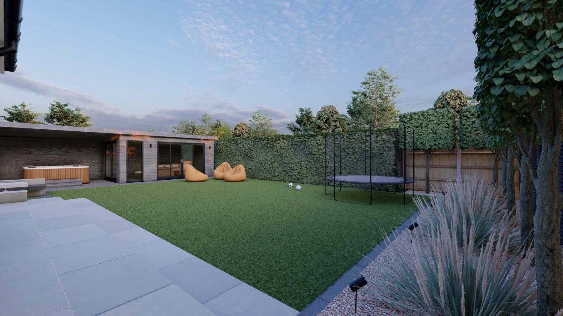 The Love Island Garden garden design project