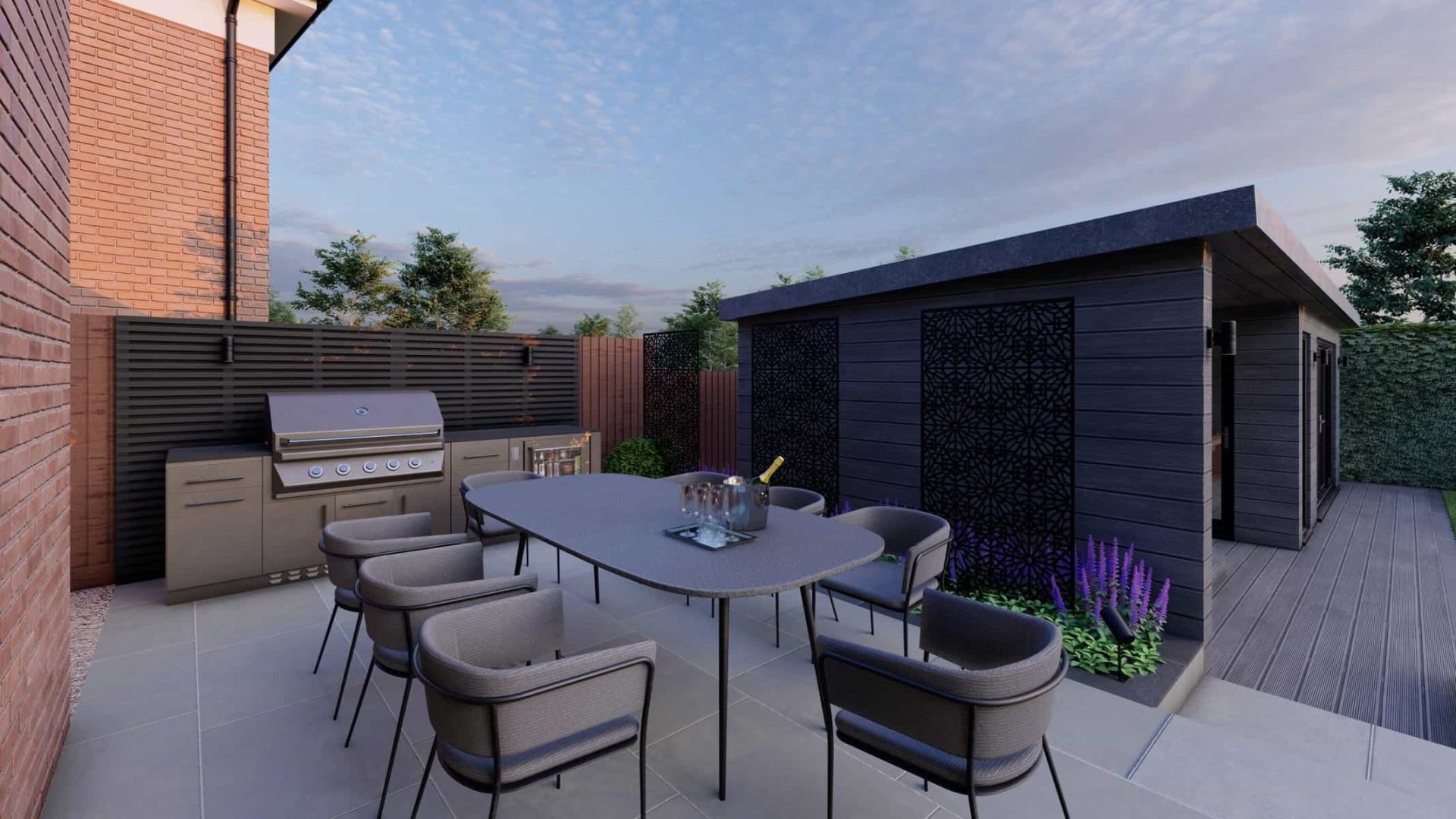 The Love Island Garden garden design project