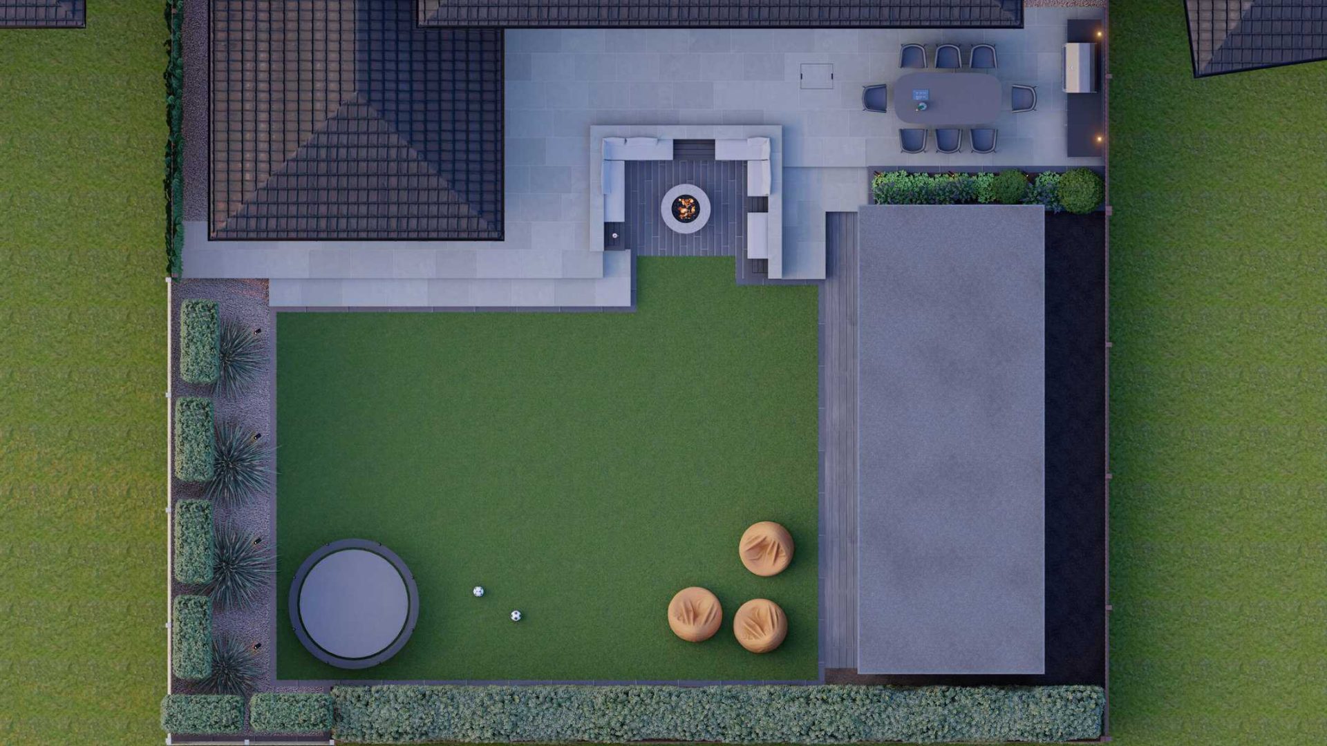 The Love Island Garden garden design project
