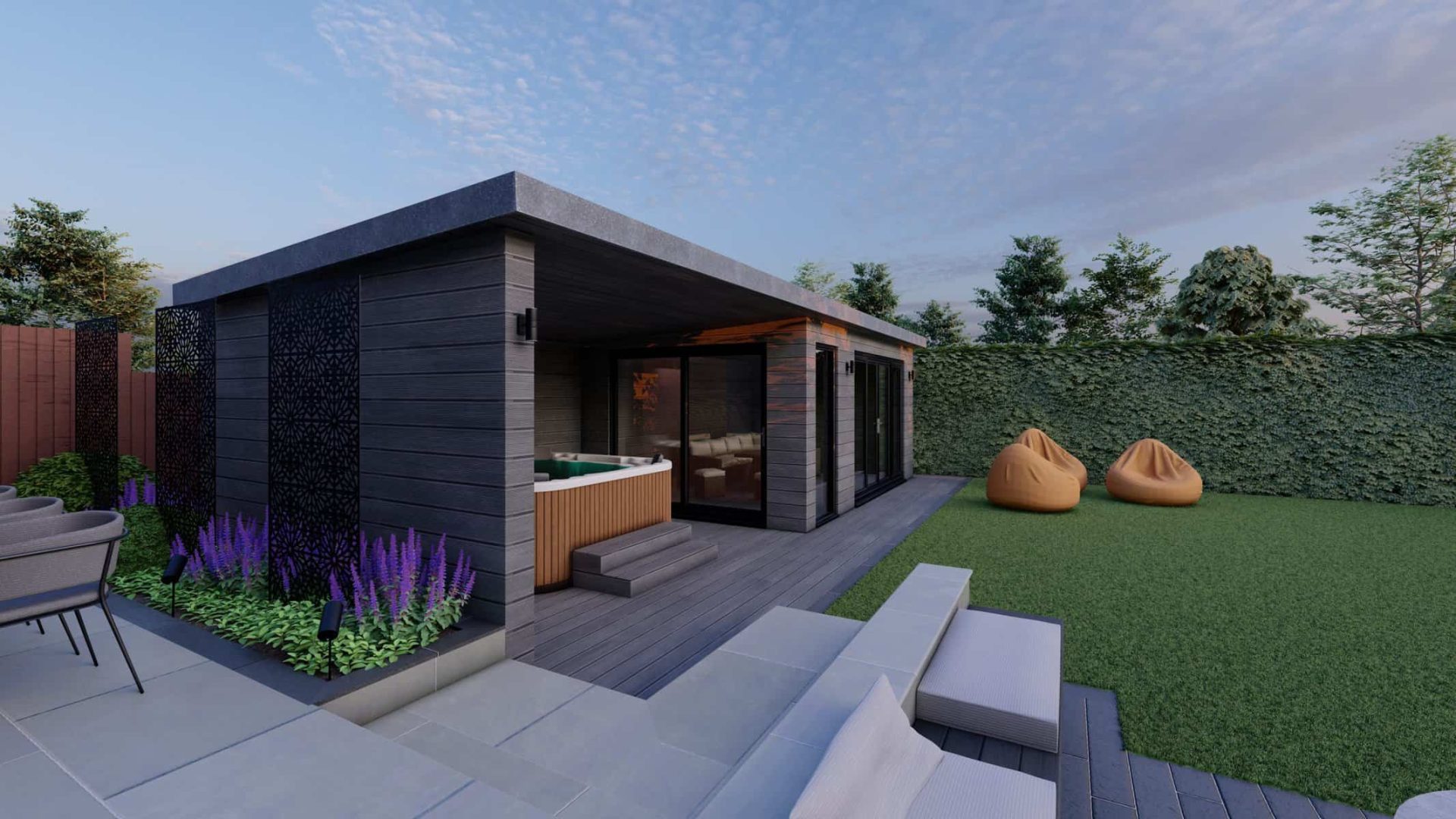 The Love Island Garden garden design project