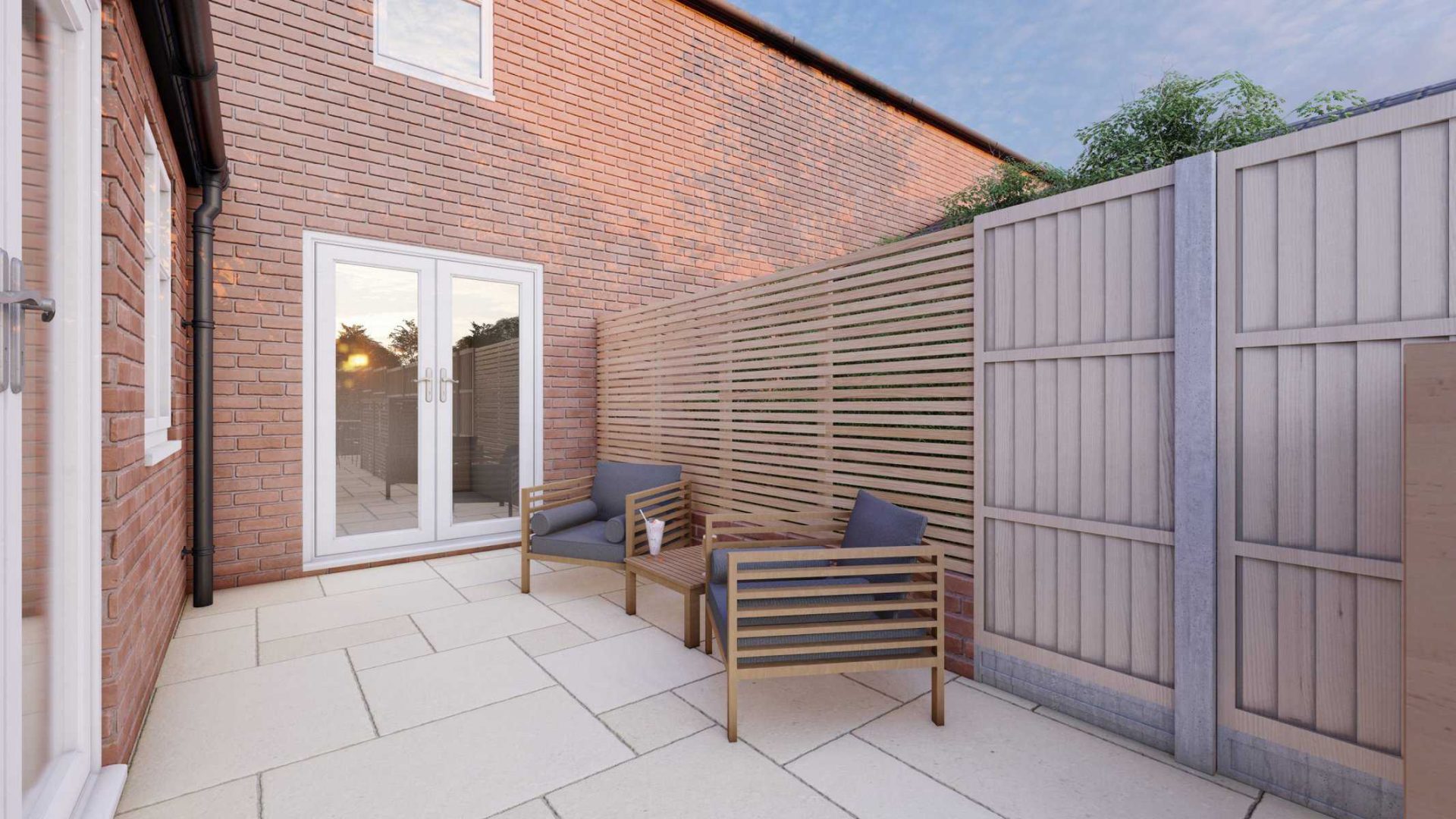 Long Narrow Garden Design garden design project