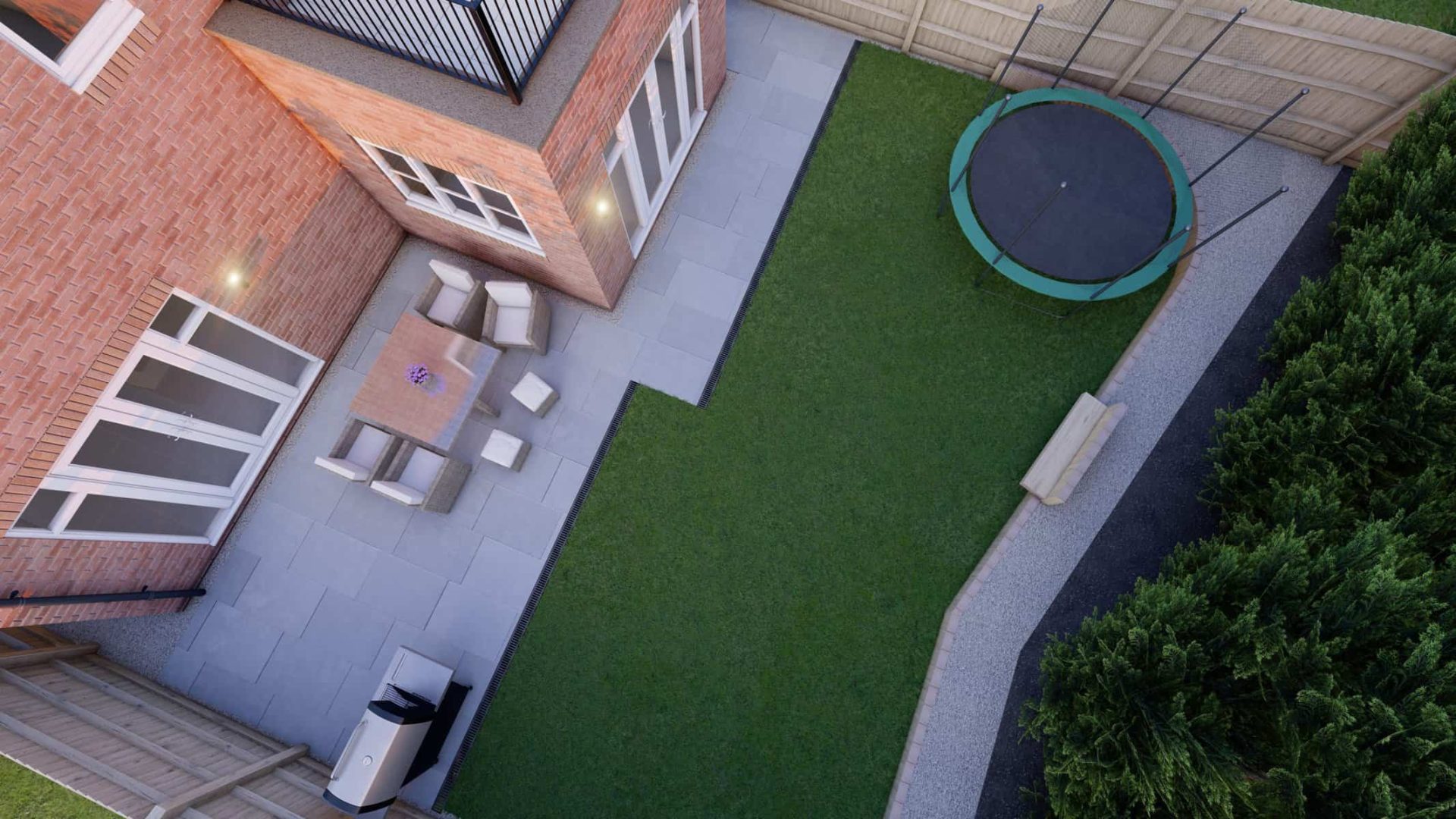 Enticing Family Garden garden design project