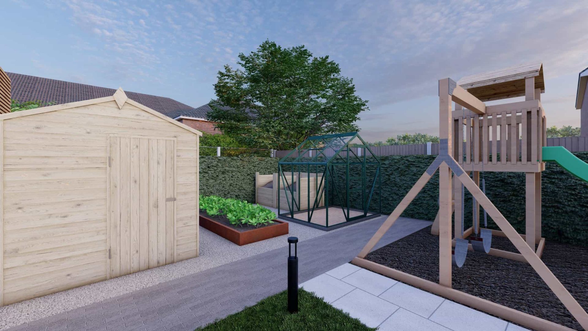 Argentinian Family Garden garden design project