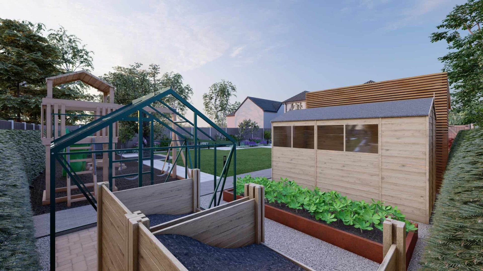 Argentinian Family Garden garden design project