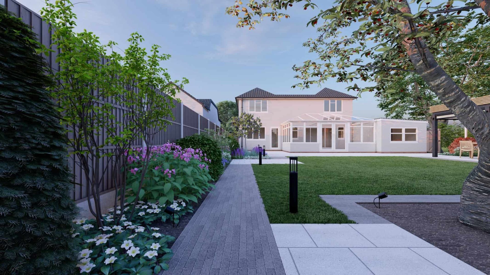 Argentinian Family Garden garden design project