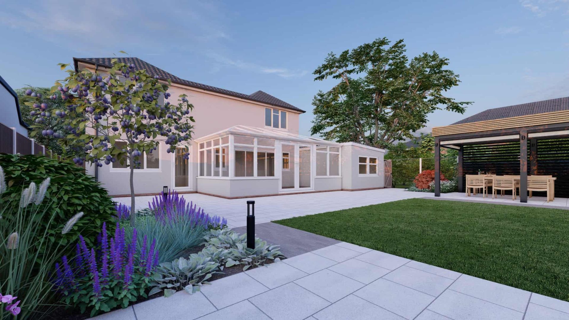 Argentinian Family Garden garden design project