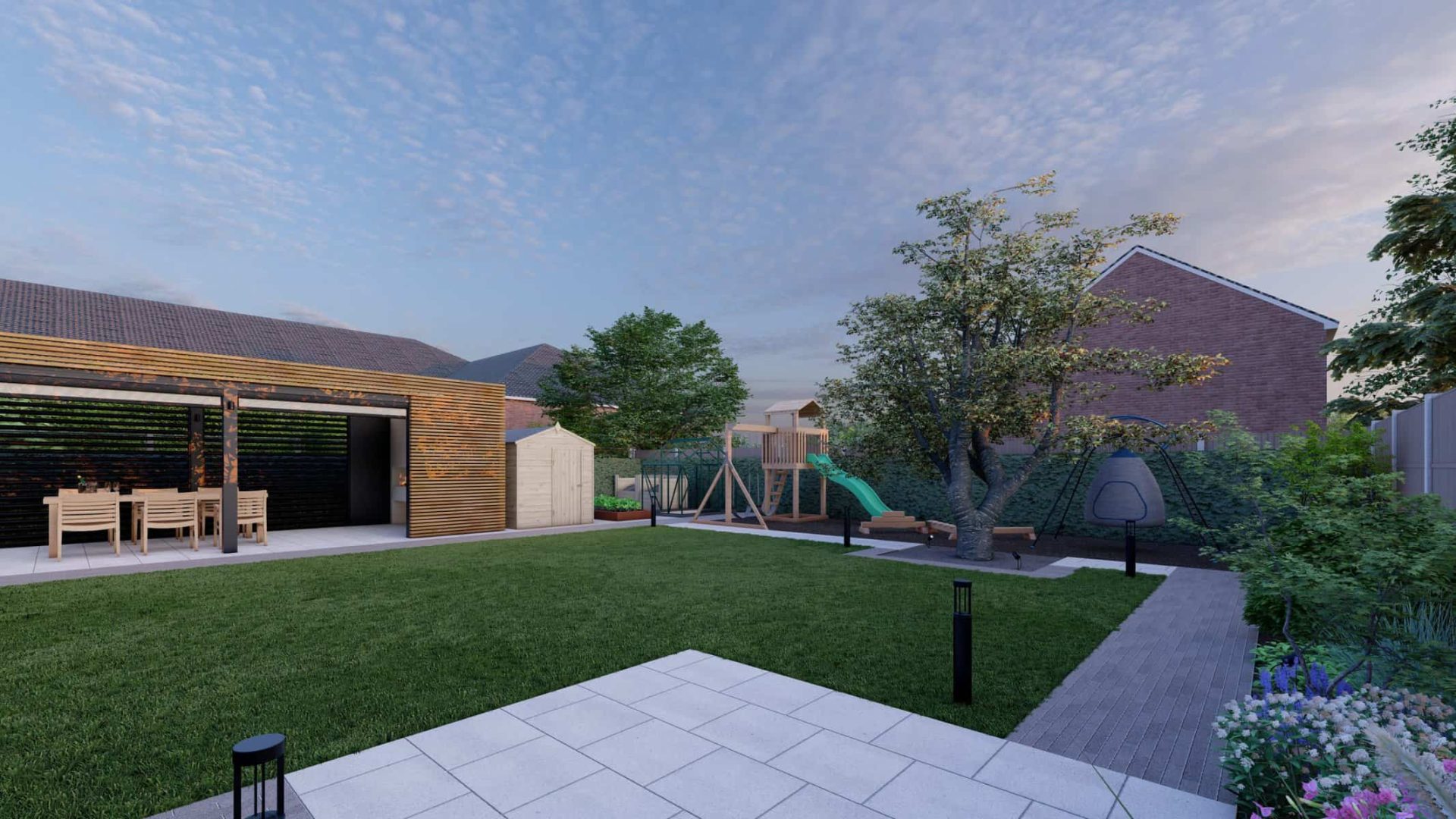Argentinian Family Garden garden design project