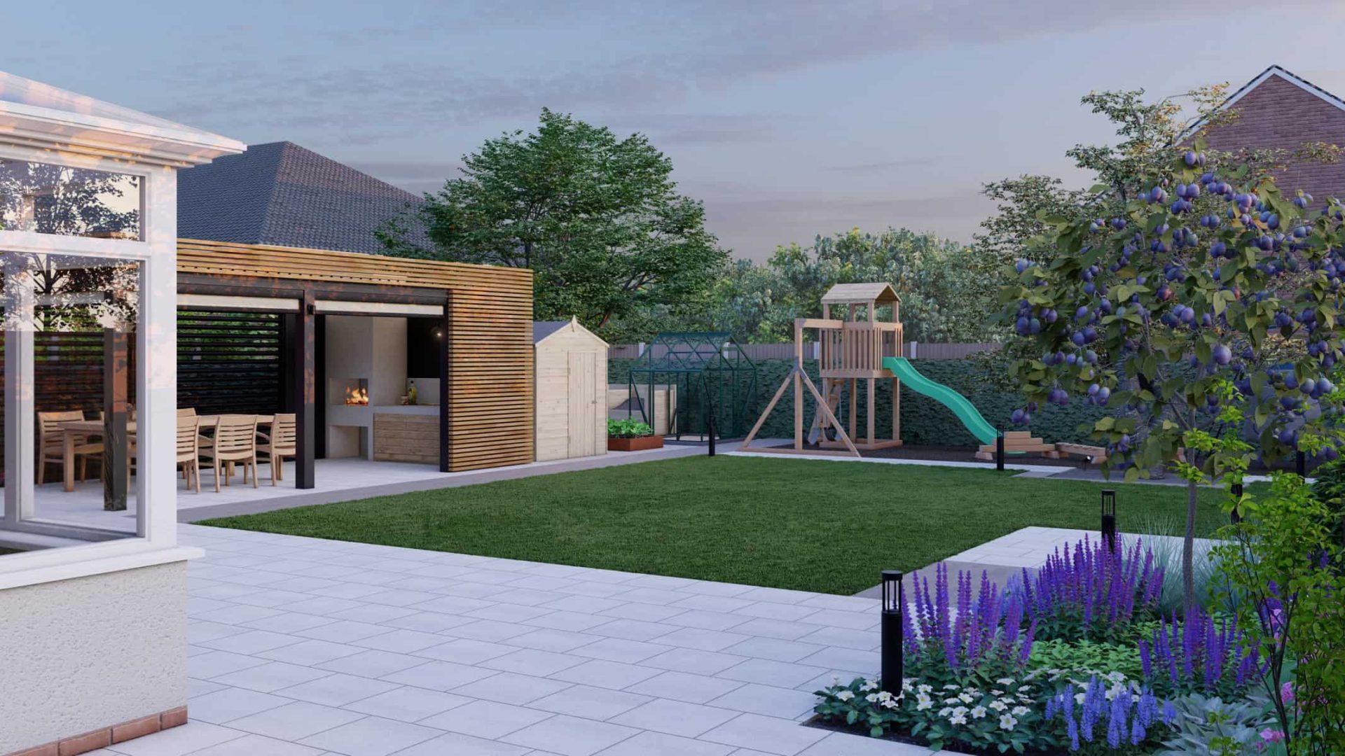 Argentinian Family Garden garden design project