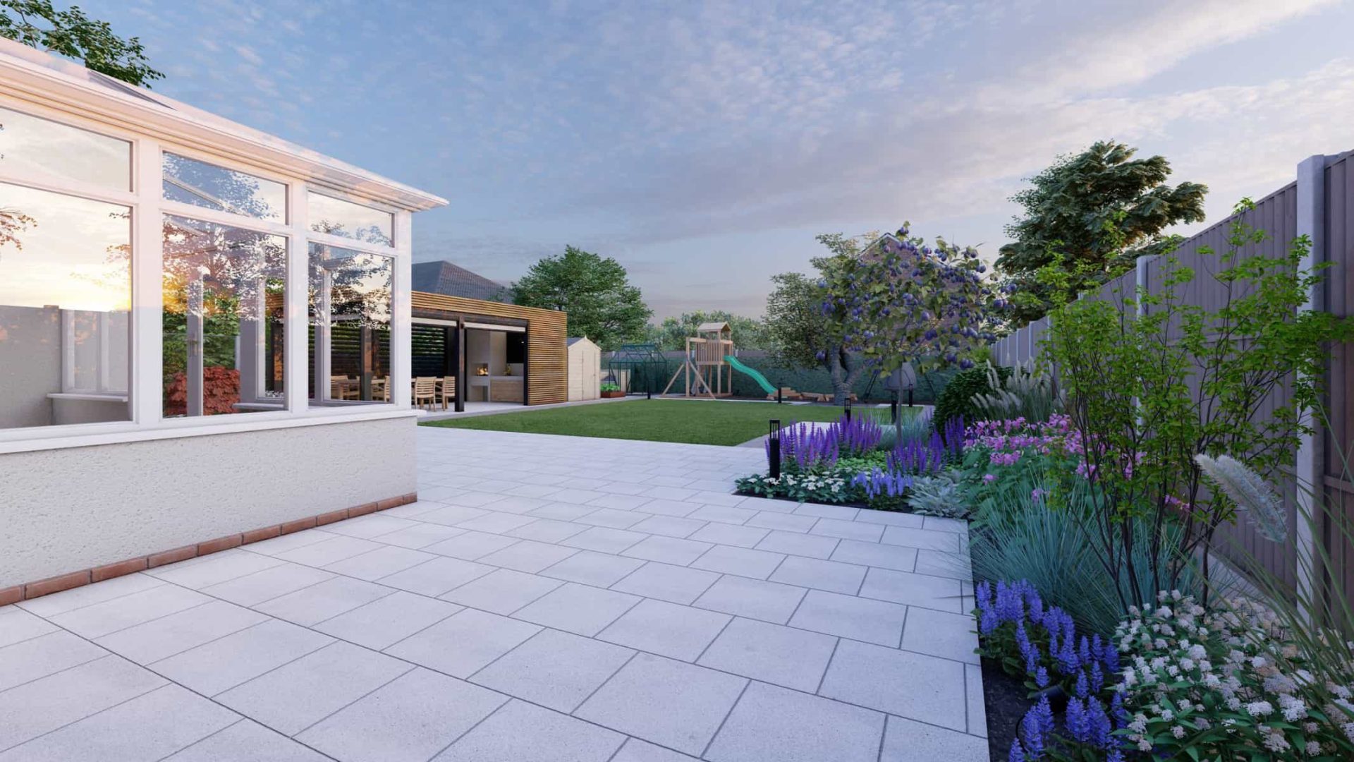Argentinian Family Garden garden design project