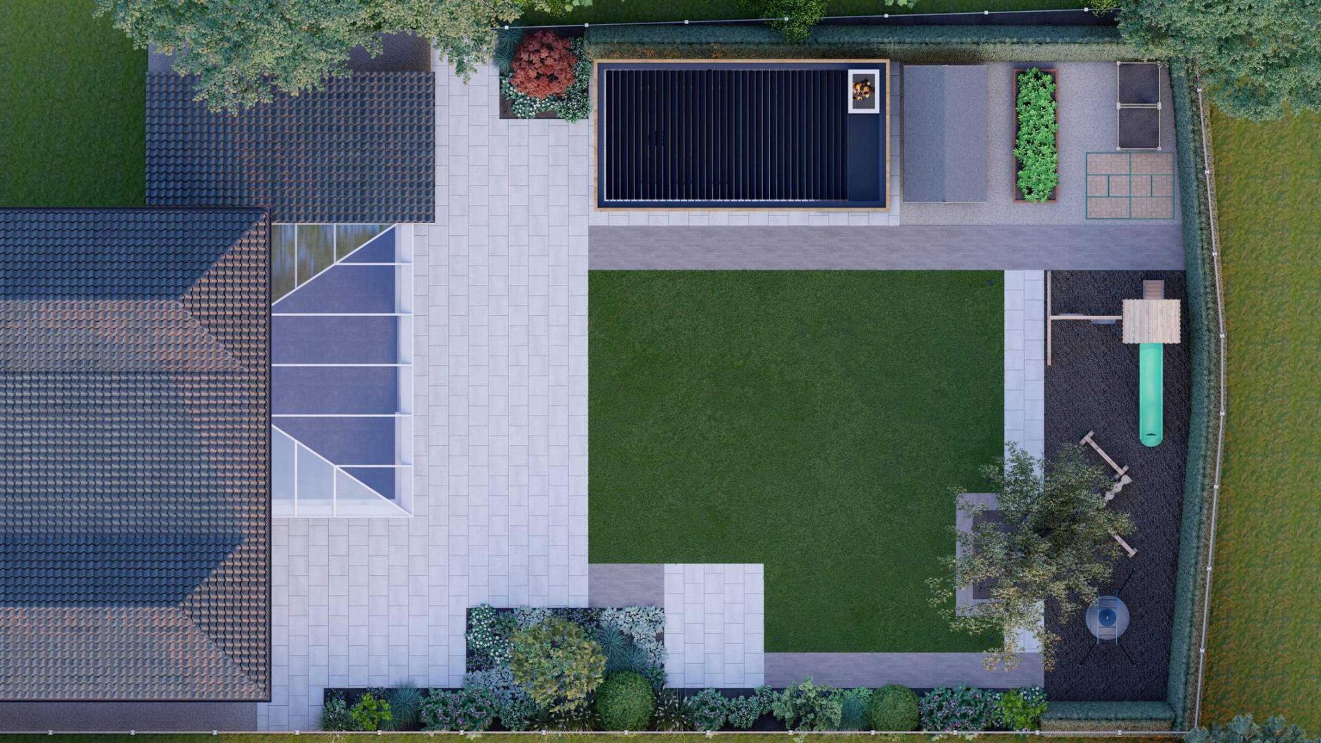 Argentinian Family Garden garden design project