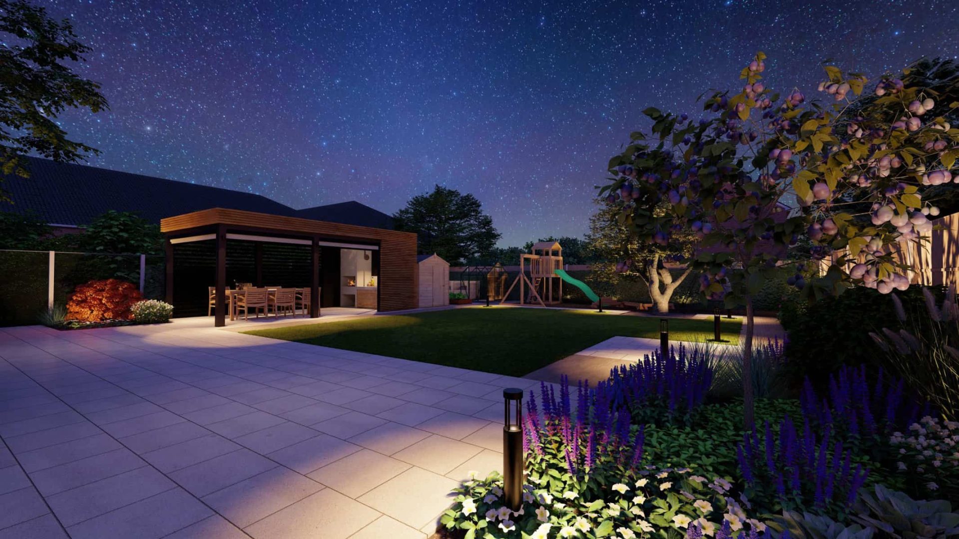 Argentinian Family Garden garden design project