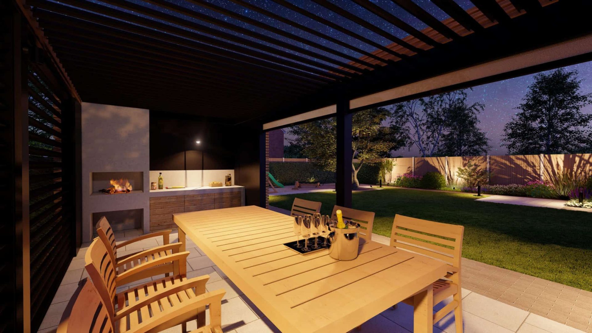 Argentinian Family Garden garden design project