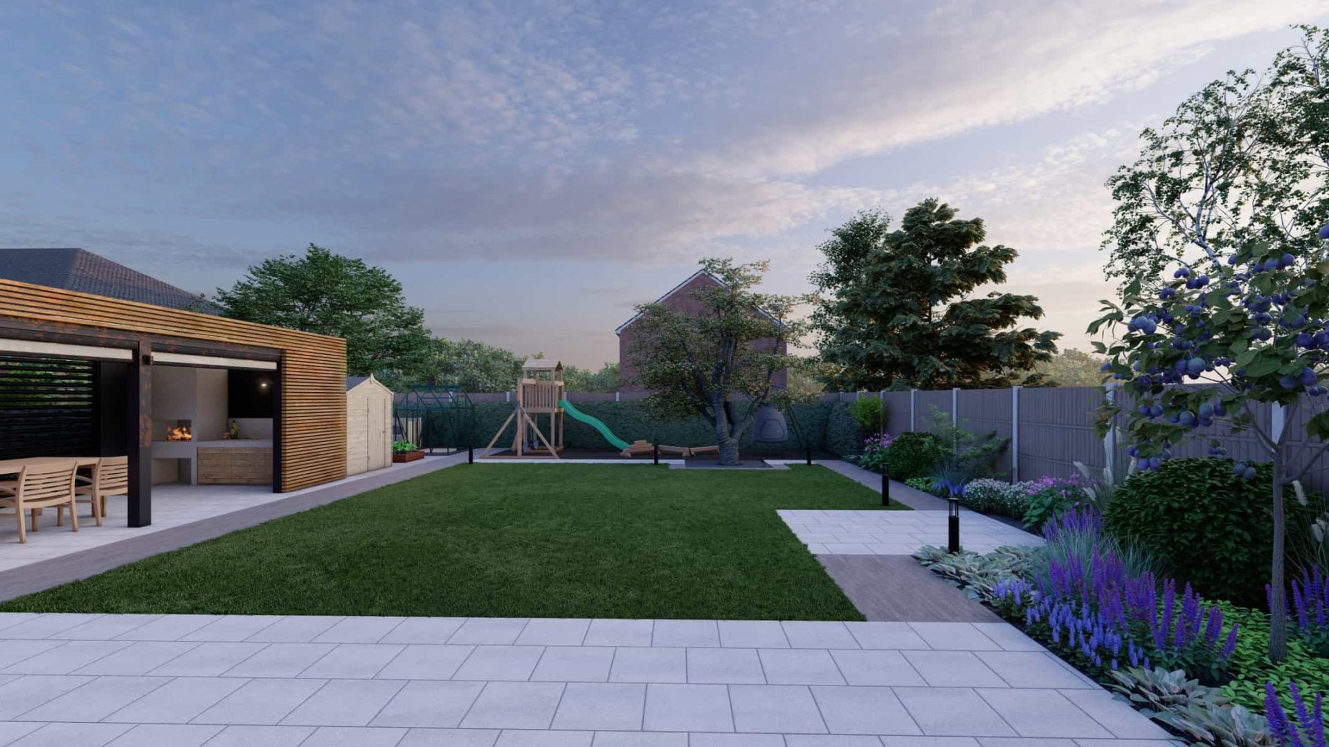 Argentinian Family Garden garden design project
