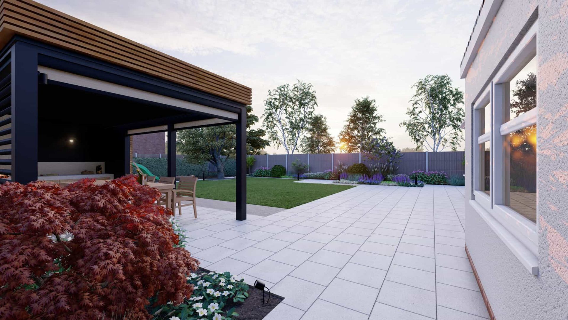 Argentinian Family Garden garden design project