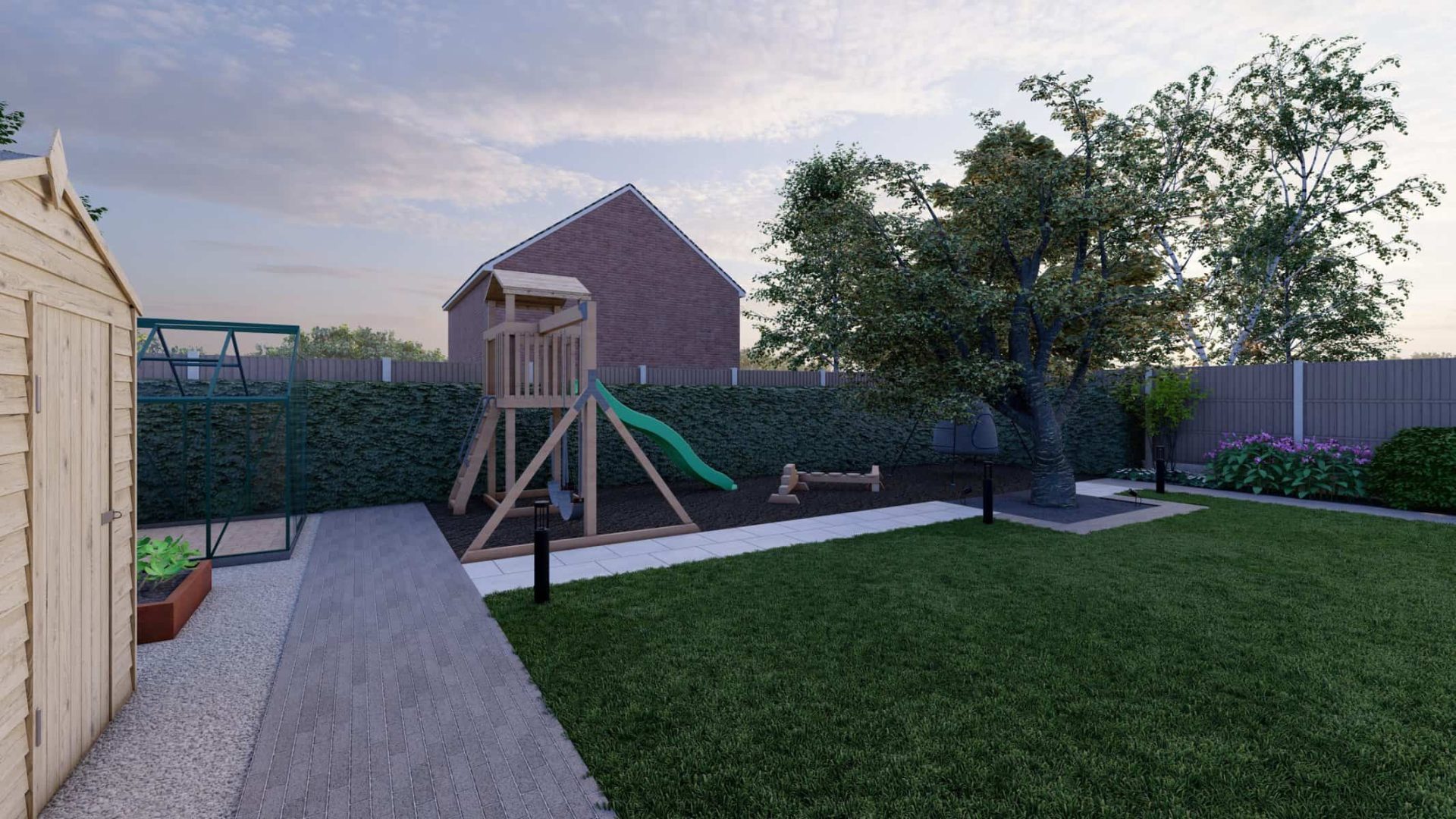 Argentinian Family Garden garden design project