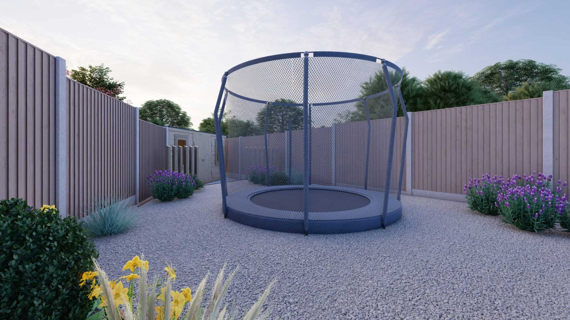 Angular Garden Design garden design project