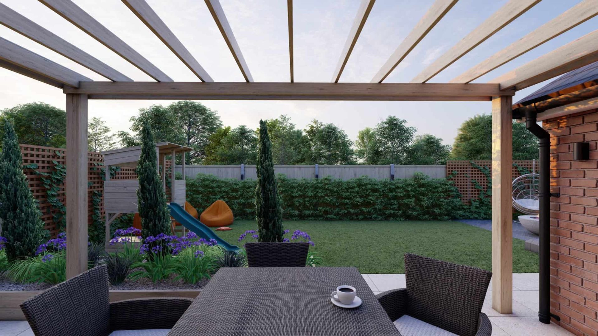 Enticing Family Garden garden design project