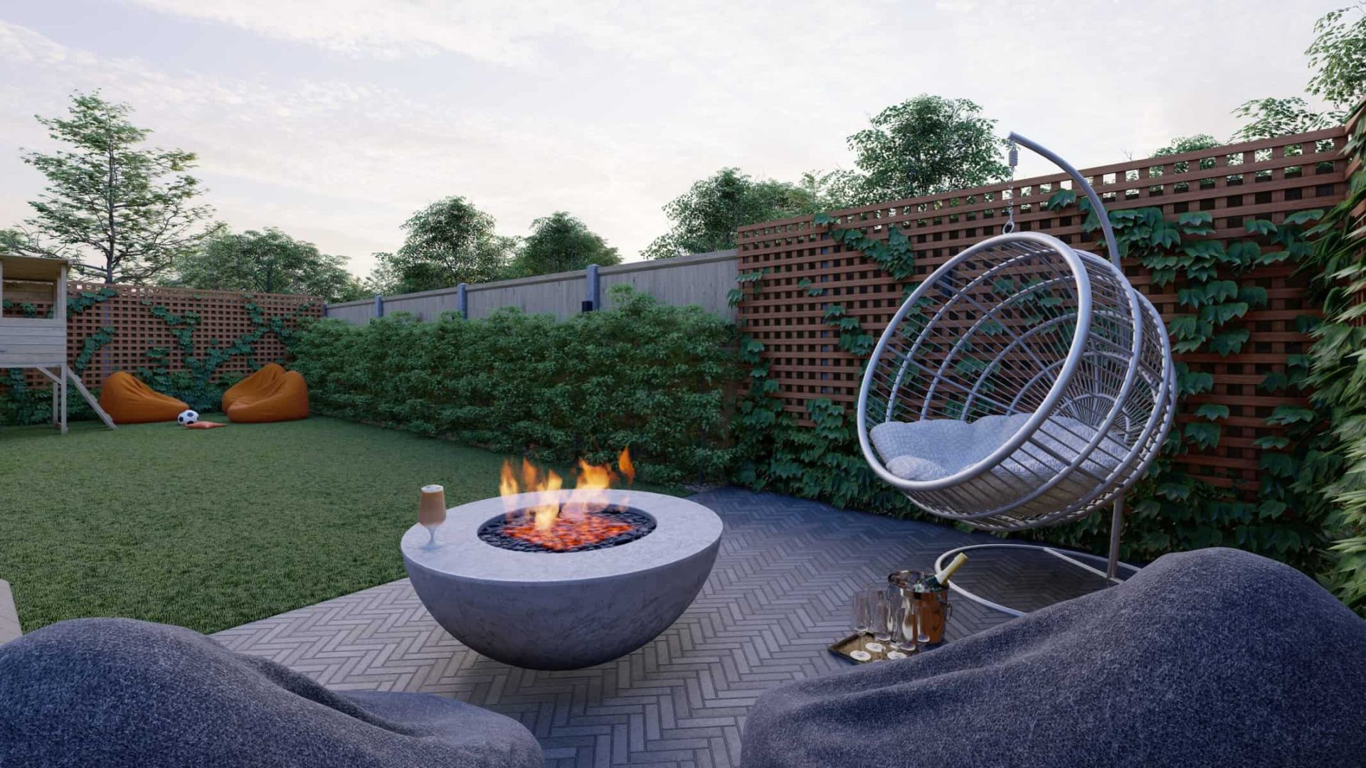 Enticing Family Garden landscaping project