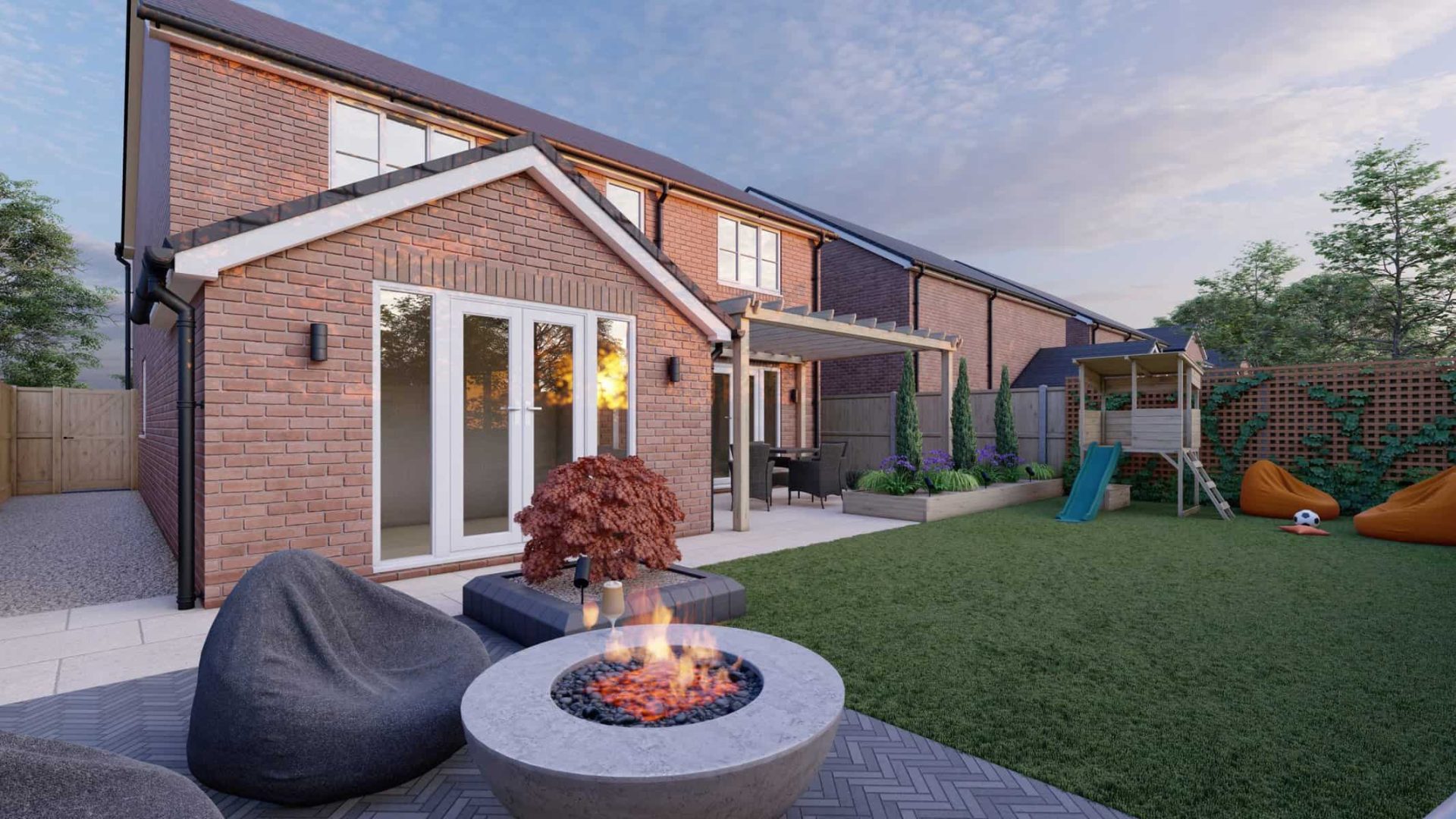 Enticing Family Garden garden design project