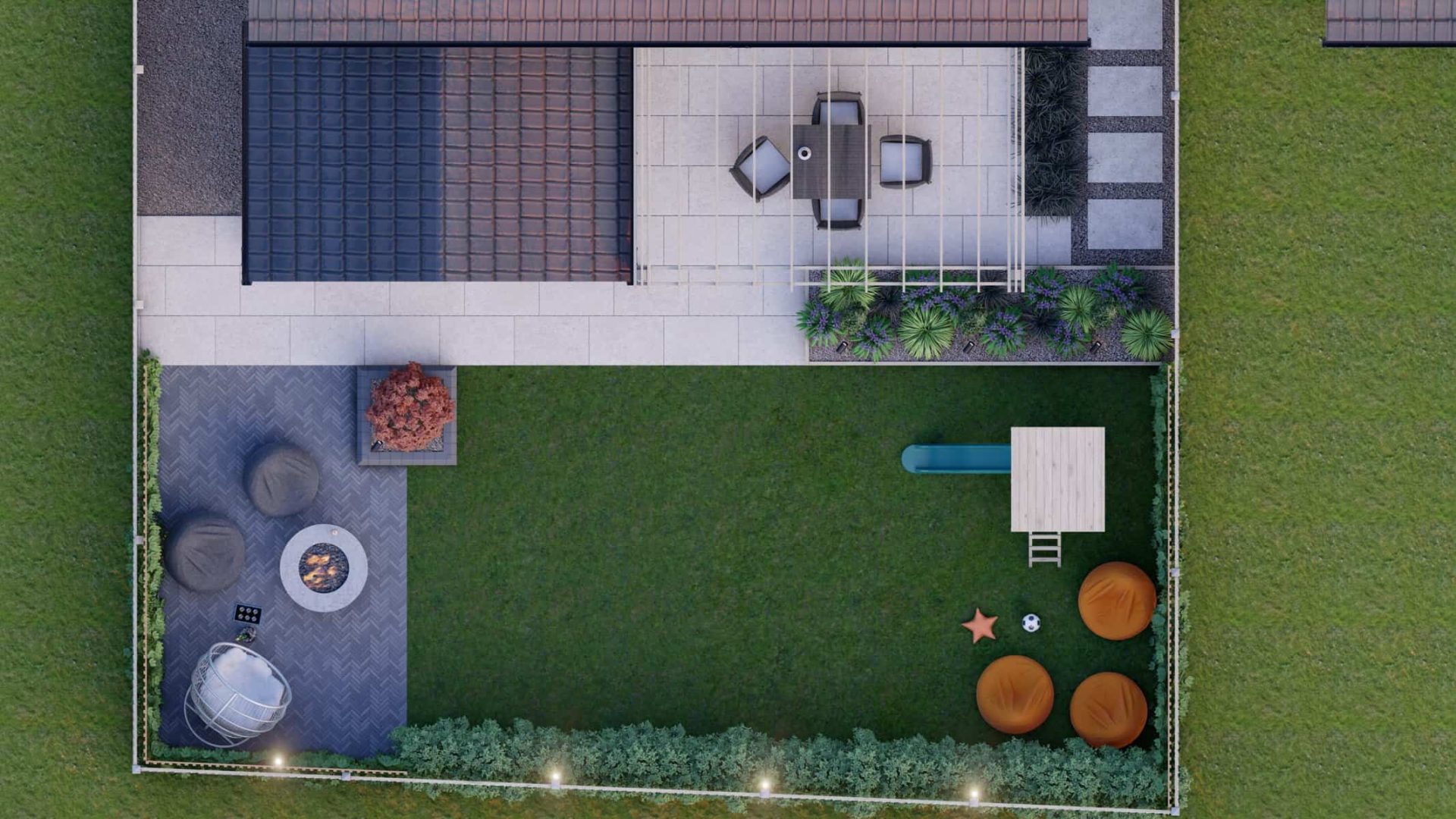 Enticing Family Garden garden design project