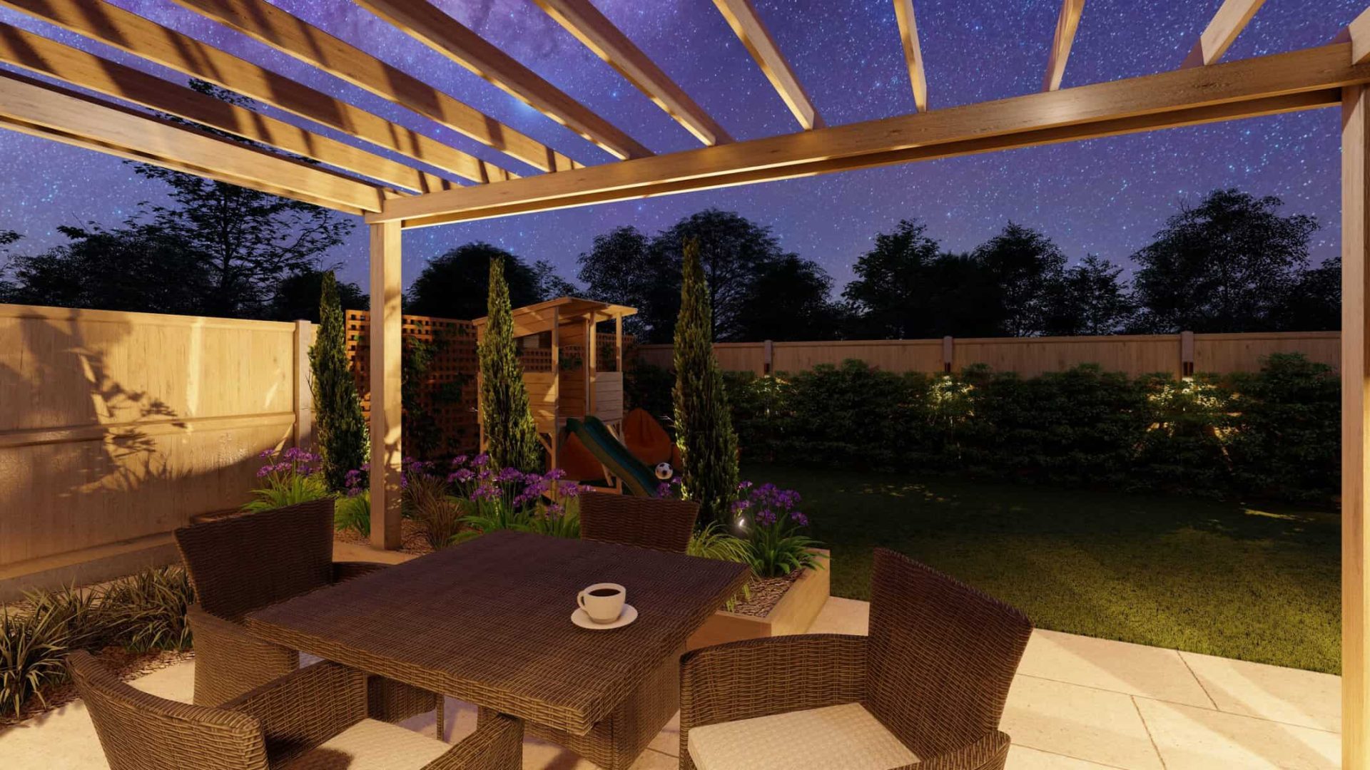 Enticing Family Garden garden design project
