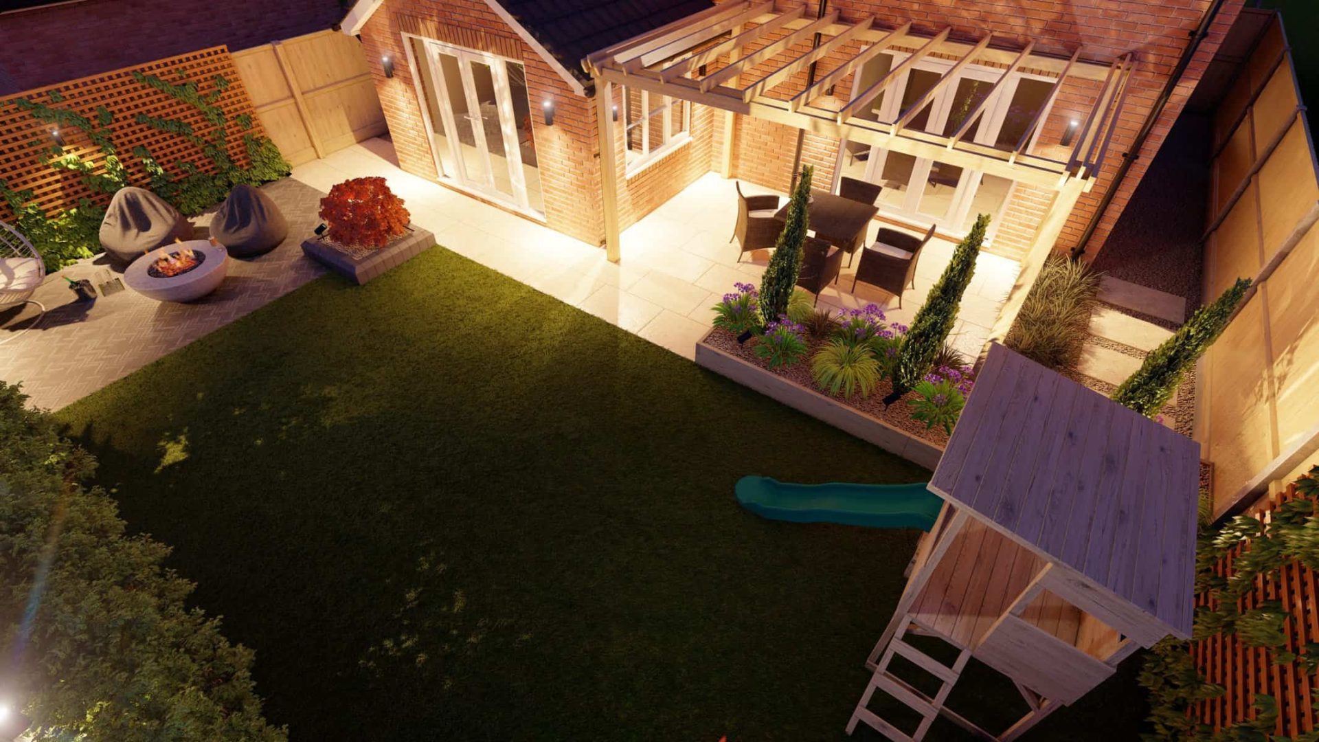 Enticing Family Garden garden design project