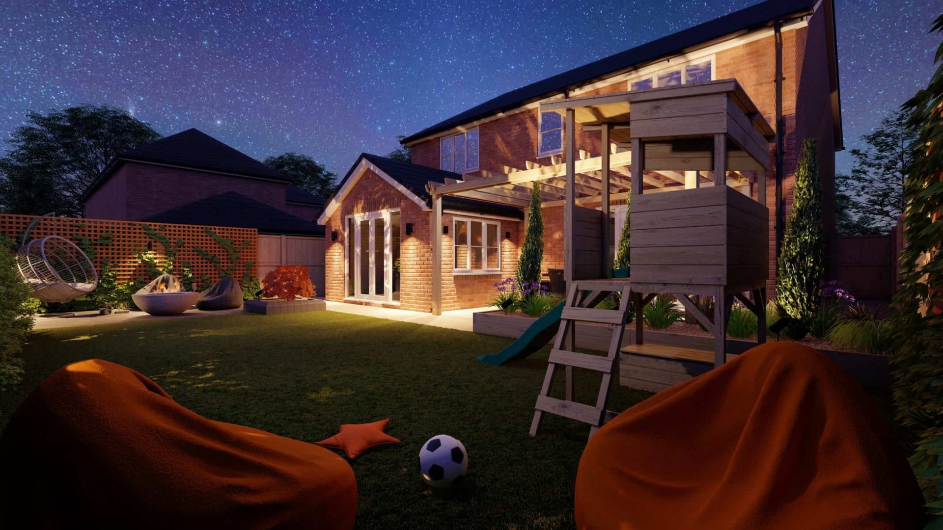 Enticing Family Garden garden design project