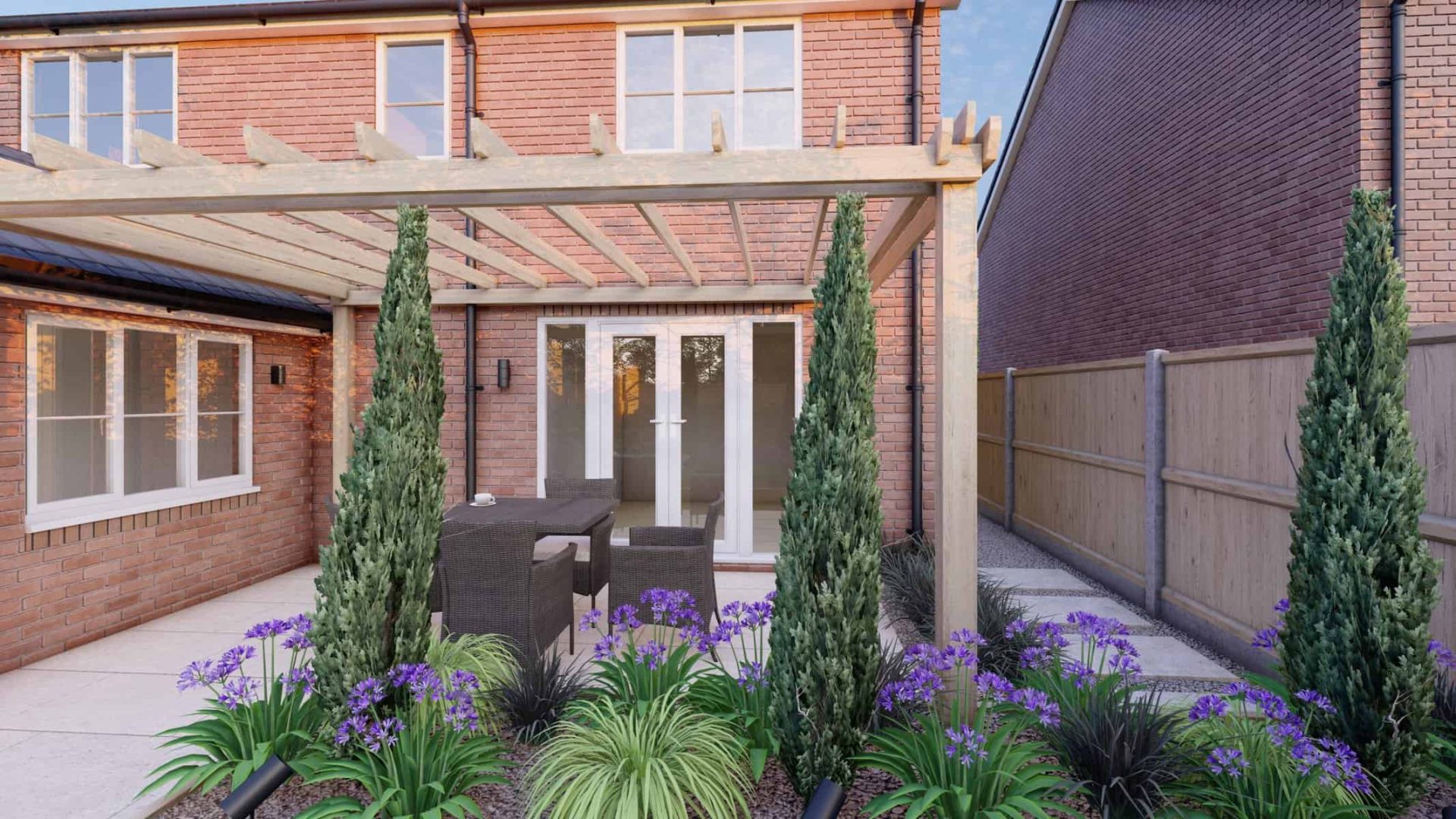Enticing Family Garden garden design project