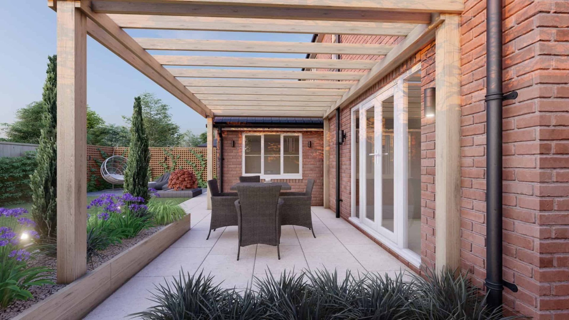 Enticing Family Garden garden design project