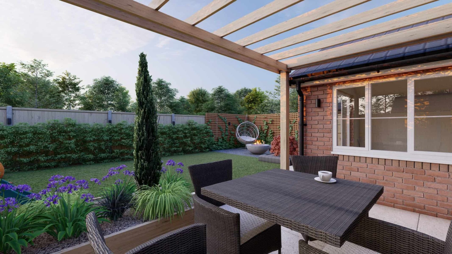 Enticing Family Garden garden design project