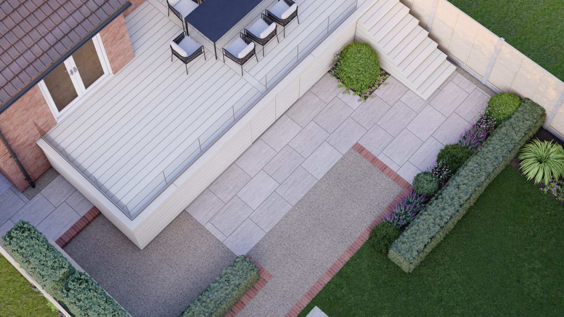 Lush Luminary Oasis garden design project