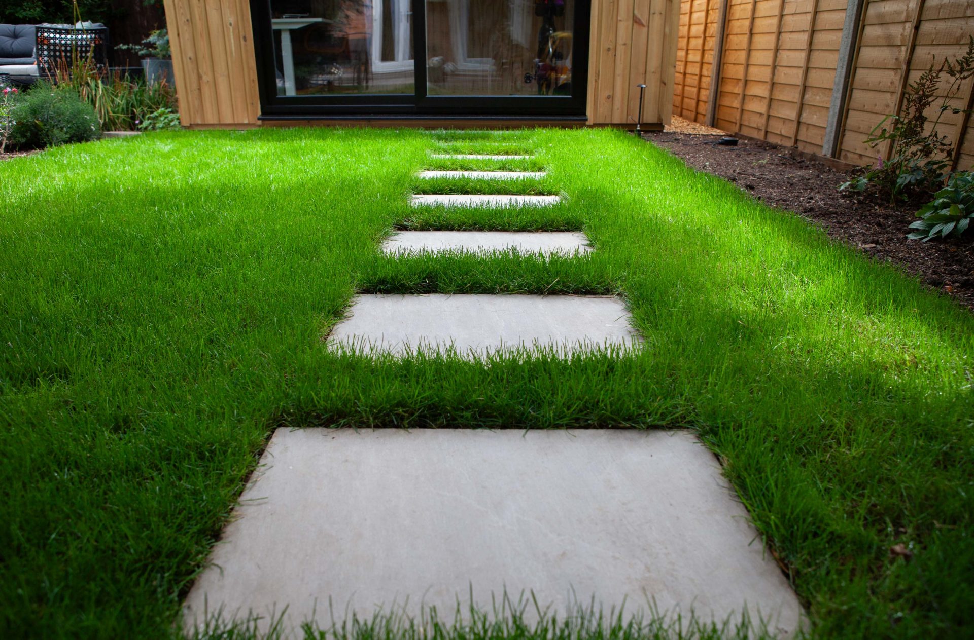 Herts Drives Landscapes Hitchin Hb in the finished Terrace, Lawn & Garden Room garden in Hitchin.