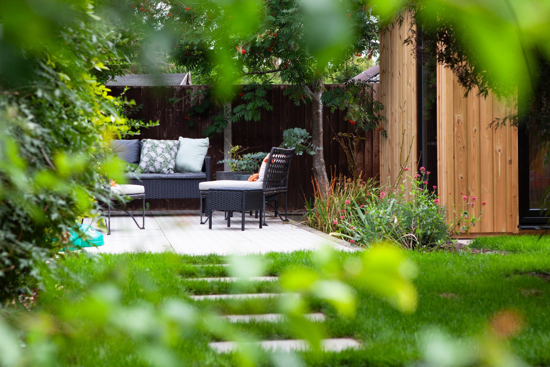Herts Drives Landscapes Hitchin Hb in the finished Terrace, Lawn & Garden Room garden in Hitchin.