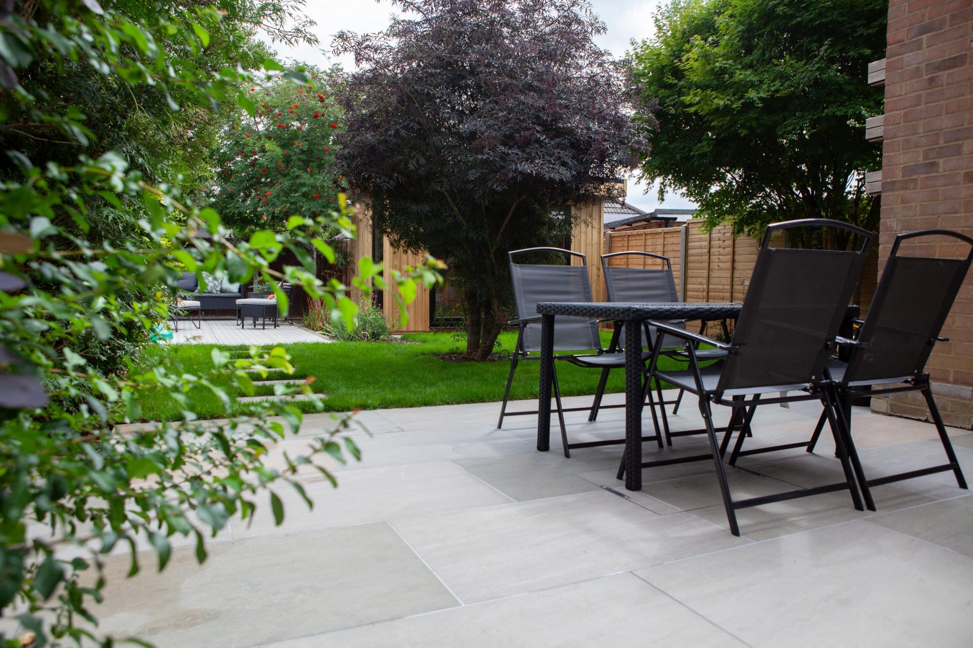 Herts Drives Landscapes Hitchin Hb in the finished Terrace, Lawn & Garden Room garden in Hitchin.