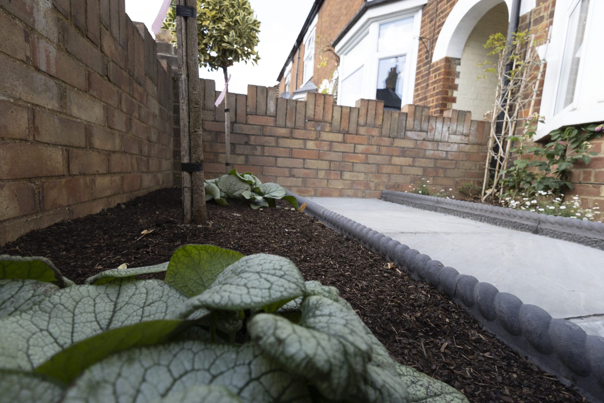 Img in the finished Pattern & Passage garden in Hitchin.