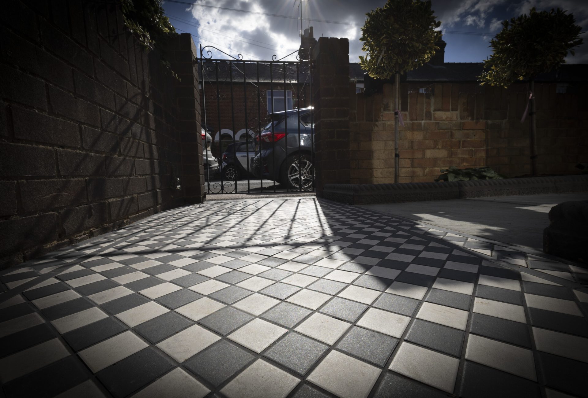 Img in the finished Pattern & Passage garden in Hitchin.